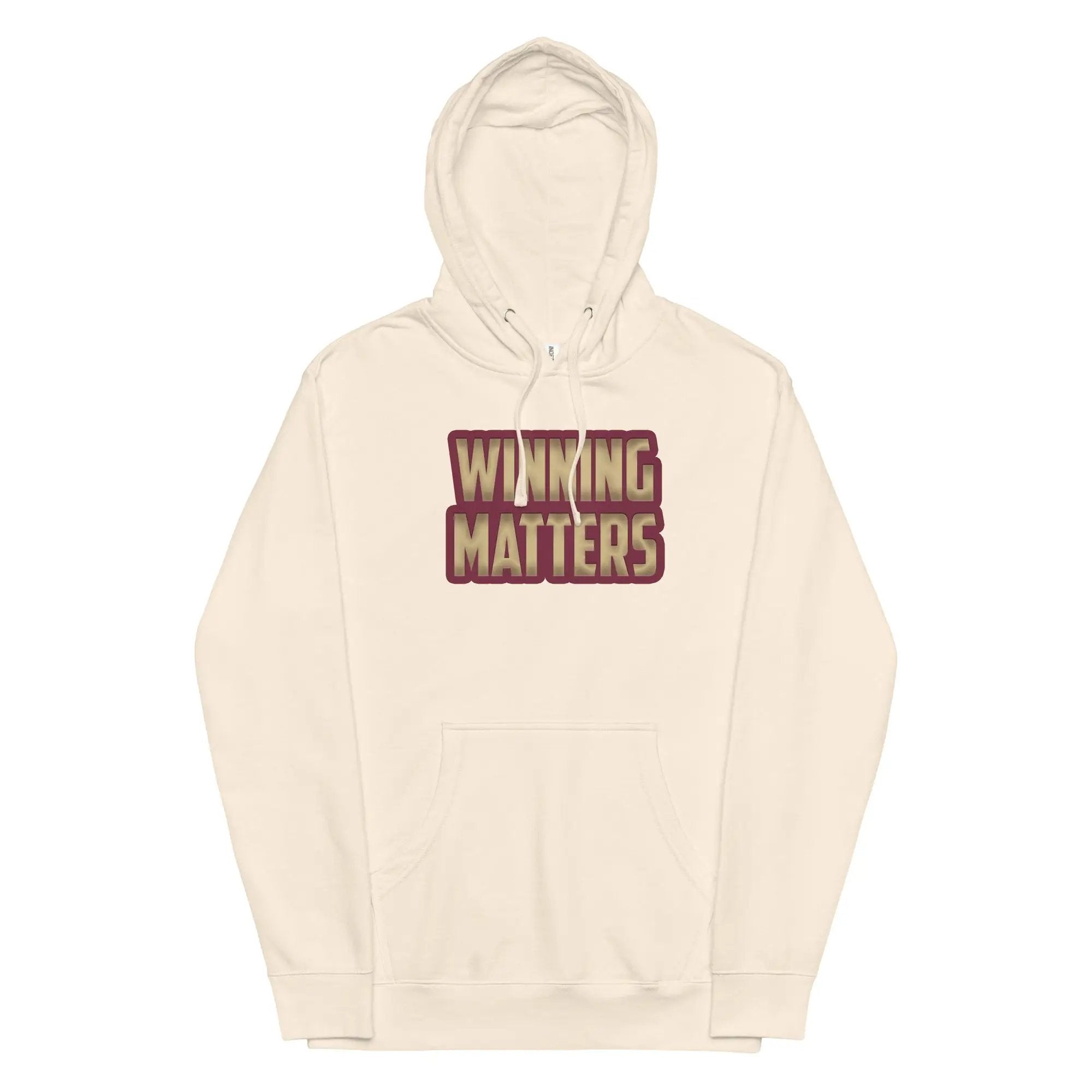 a white sweatshirt with the words wyoming matters on it