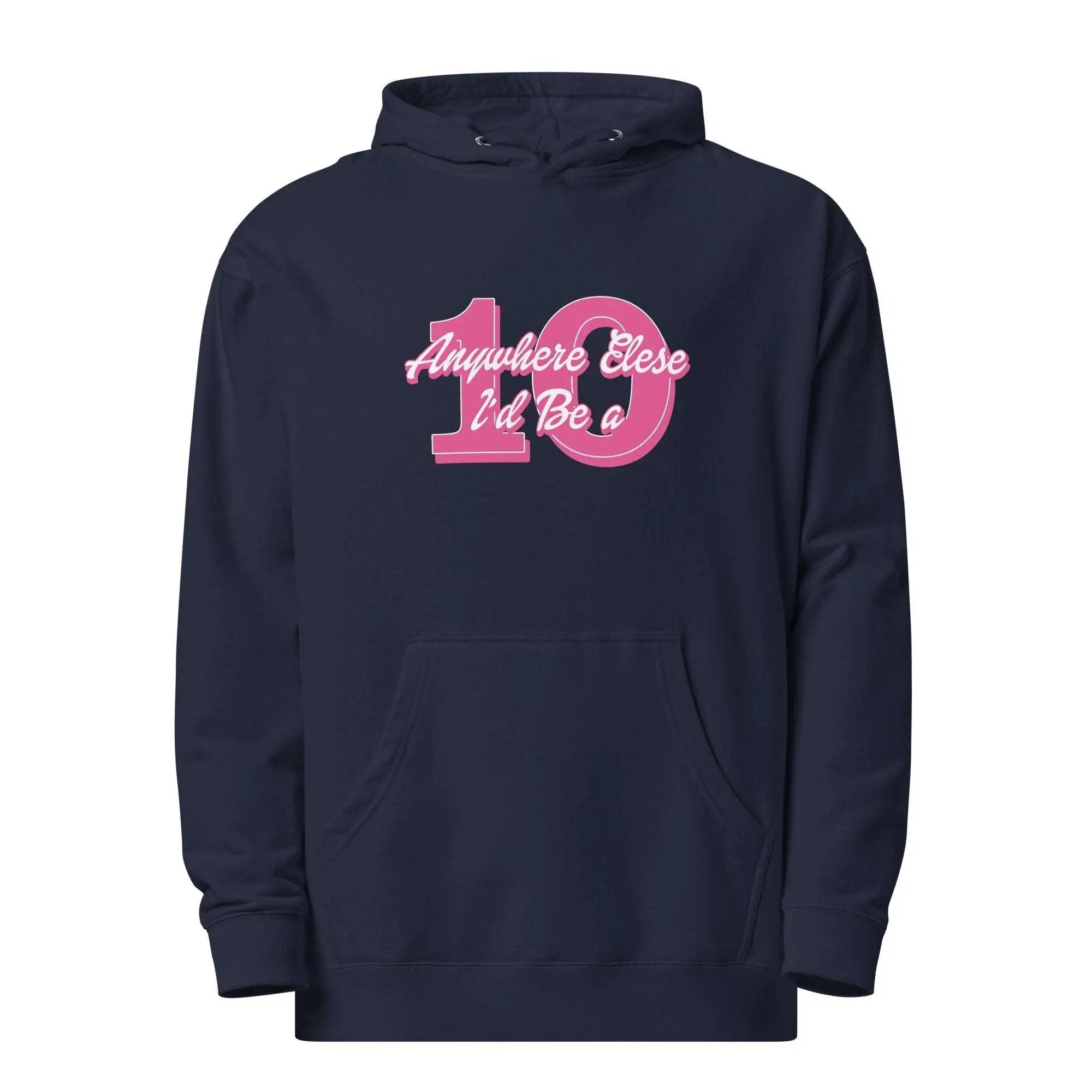 a navy hoodie with the number twenty and the number twenty on it
