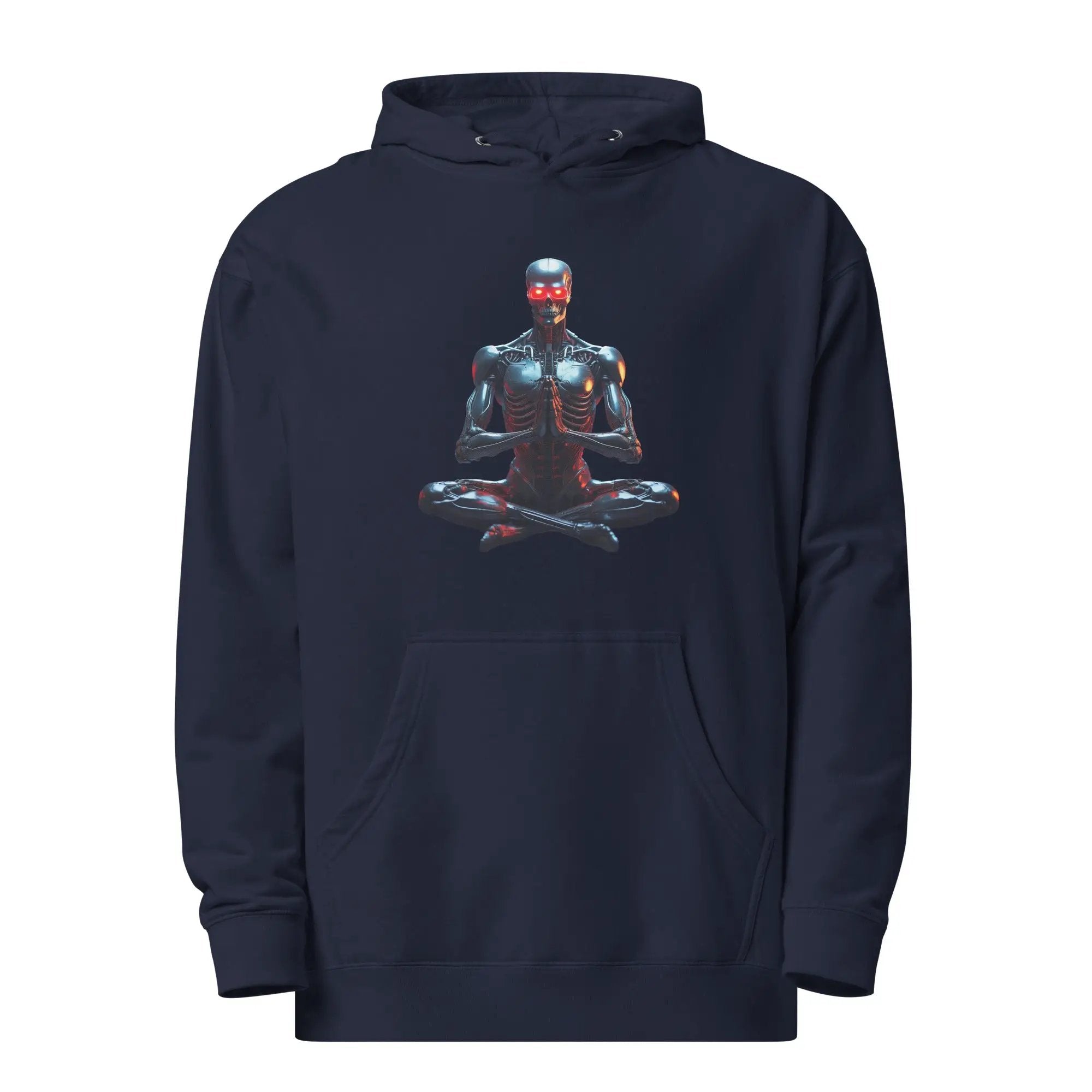 Terminator Buddha Unisex midweight hoodie