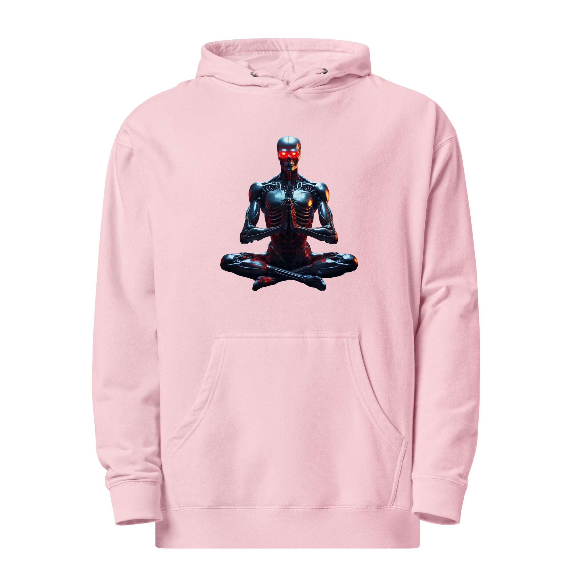 Terminator Buddha Unisex midweight hoodie