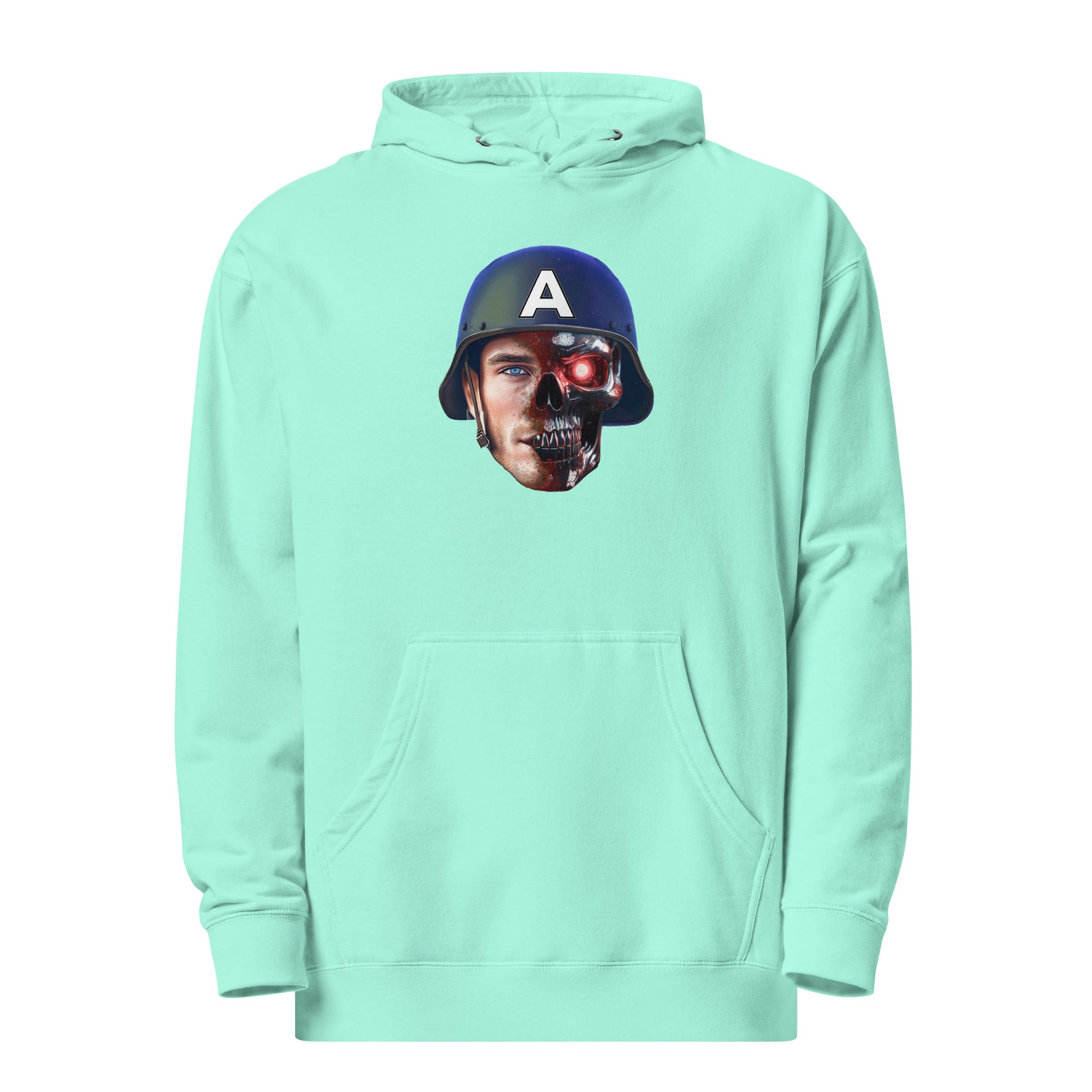 Captain Terminator Unisex Midweight Hoodie