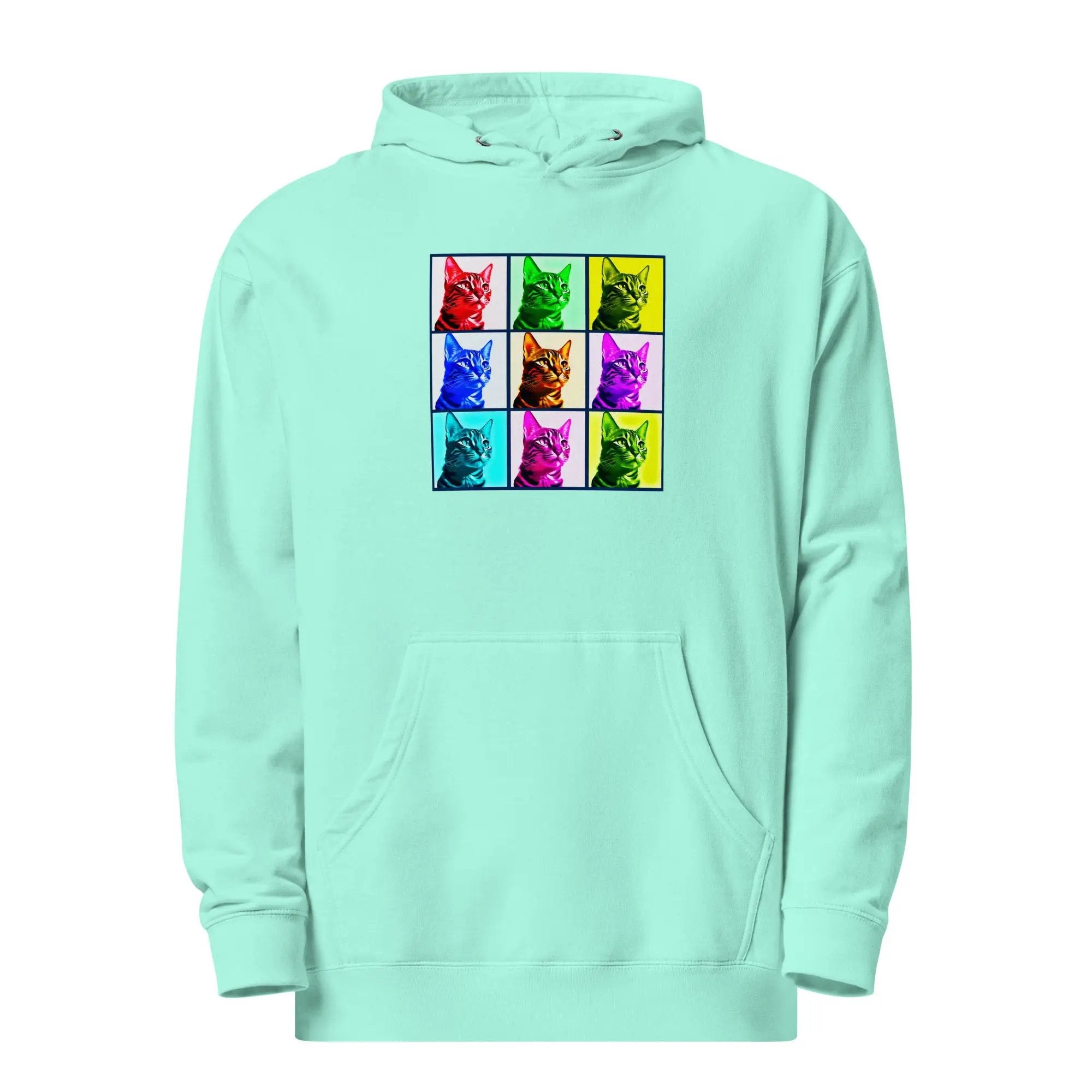 Warhol Cats Unisex midweight hoodie
