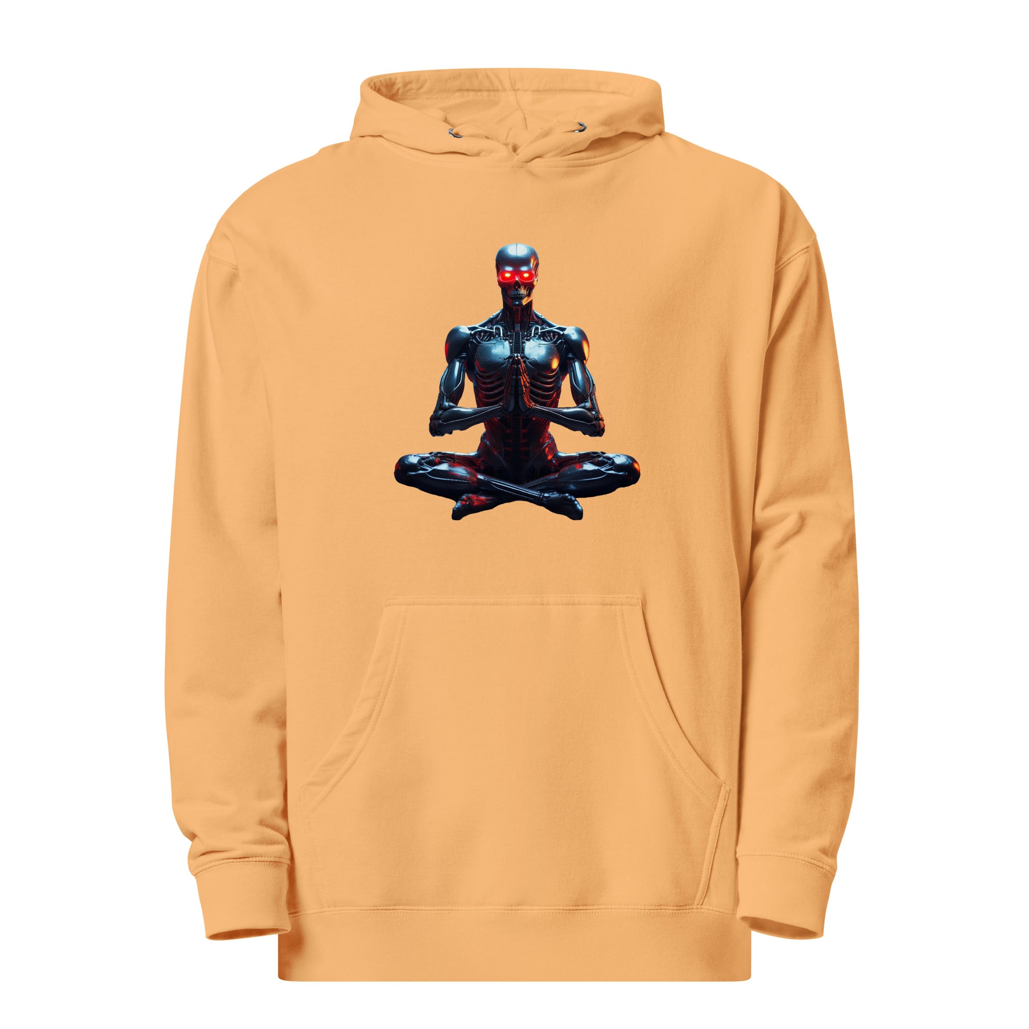 Terminator Buddha Unisex midweight hoodie