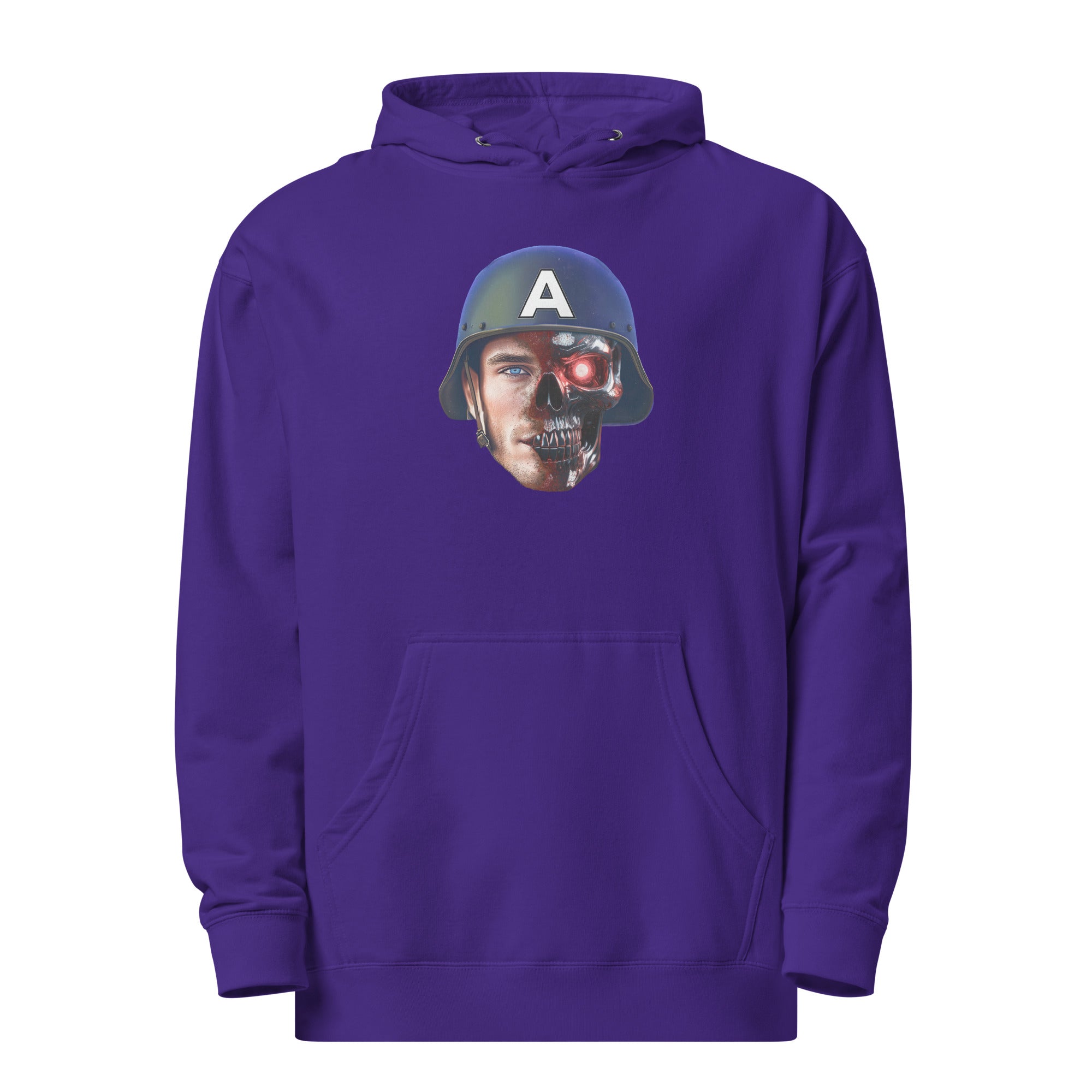 Captain Terminator Unisex Midweight Hoodie