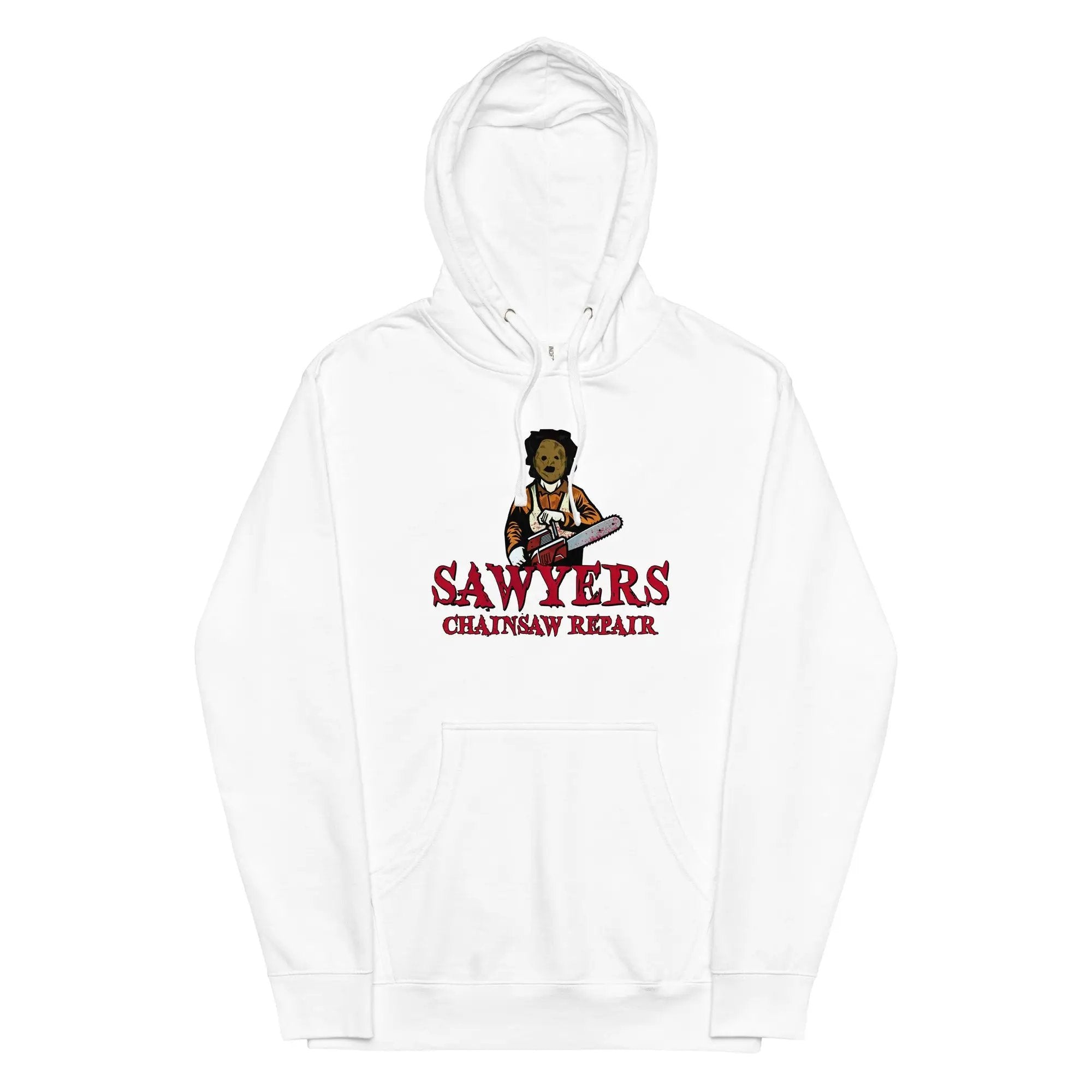 Sawyers Chainsaw Repair Unisex Midweight Hoodie