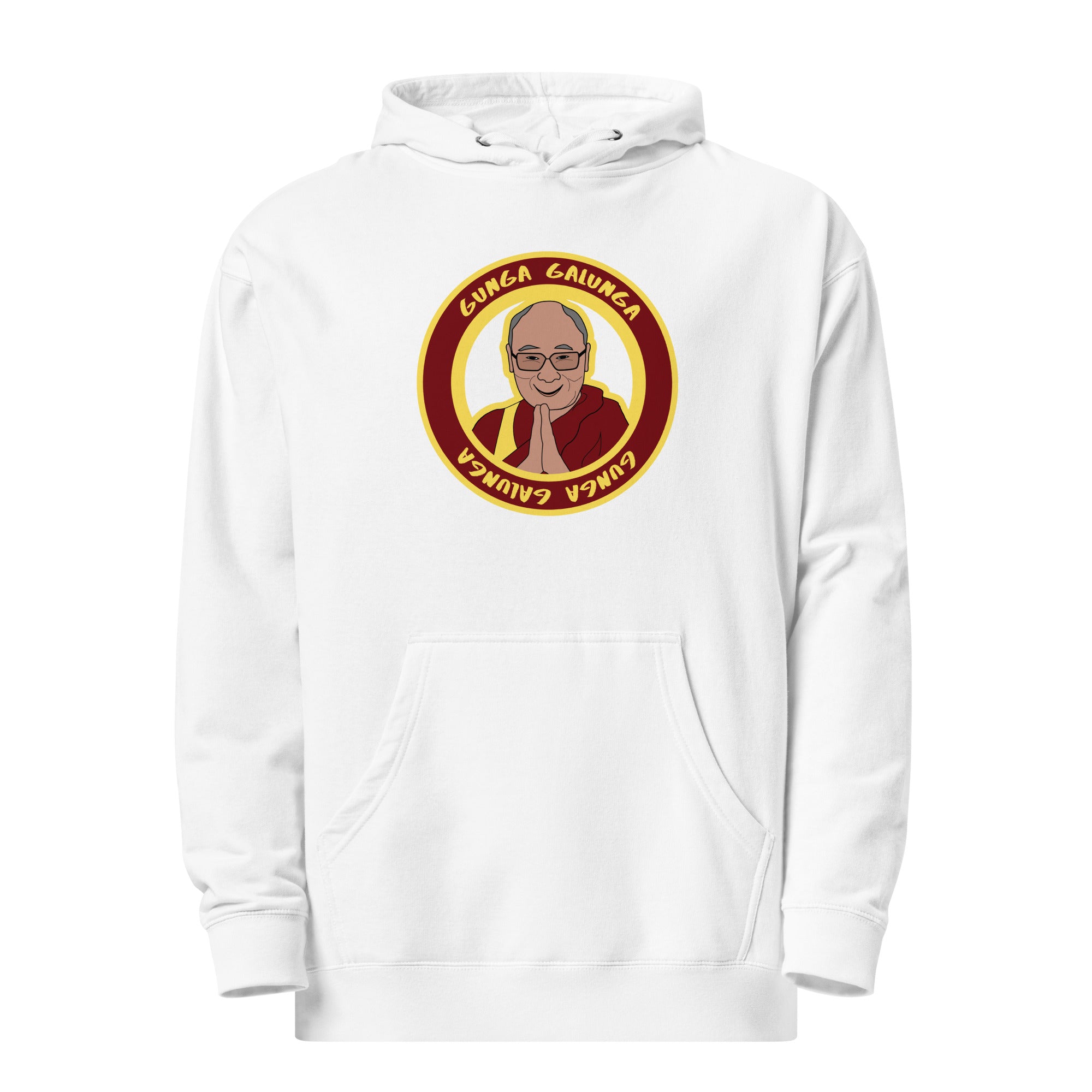 The Dali Lama Himself Unisex midweight hoodie