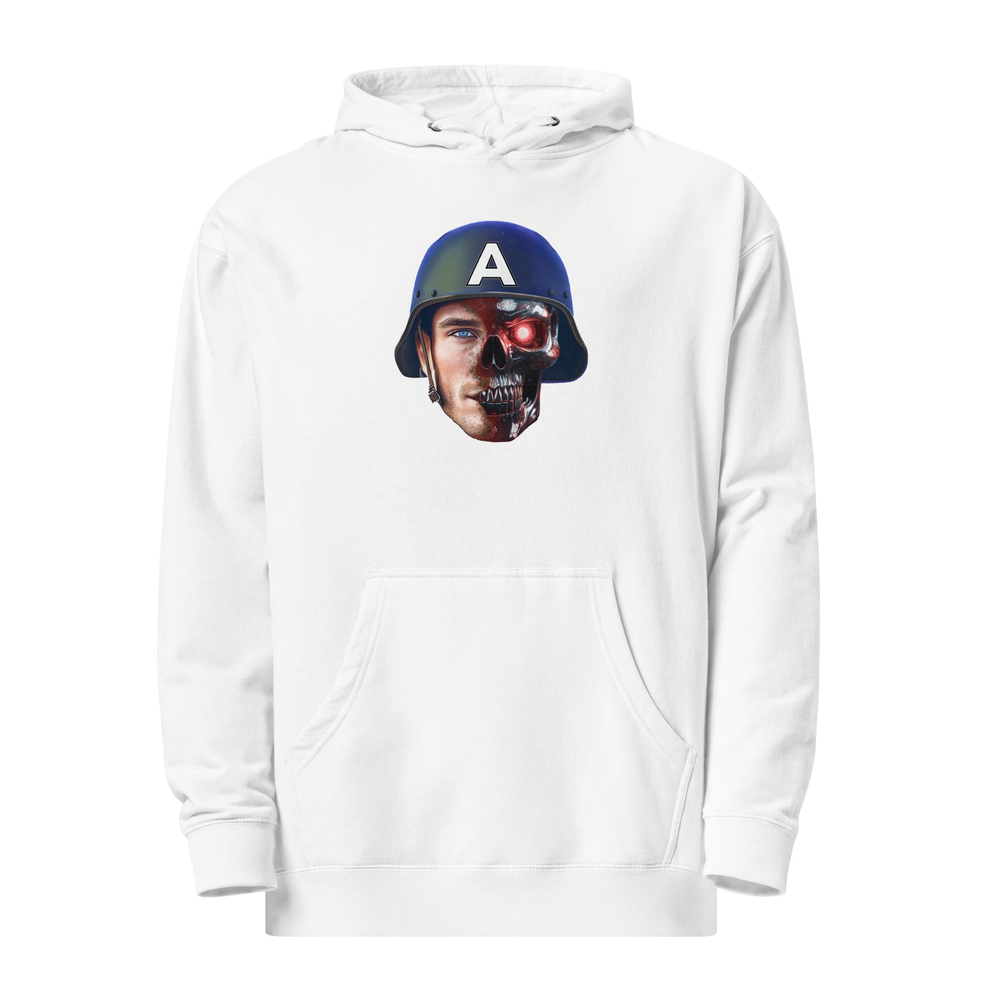 Captain Terminator Unisex Midweight Hoodie