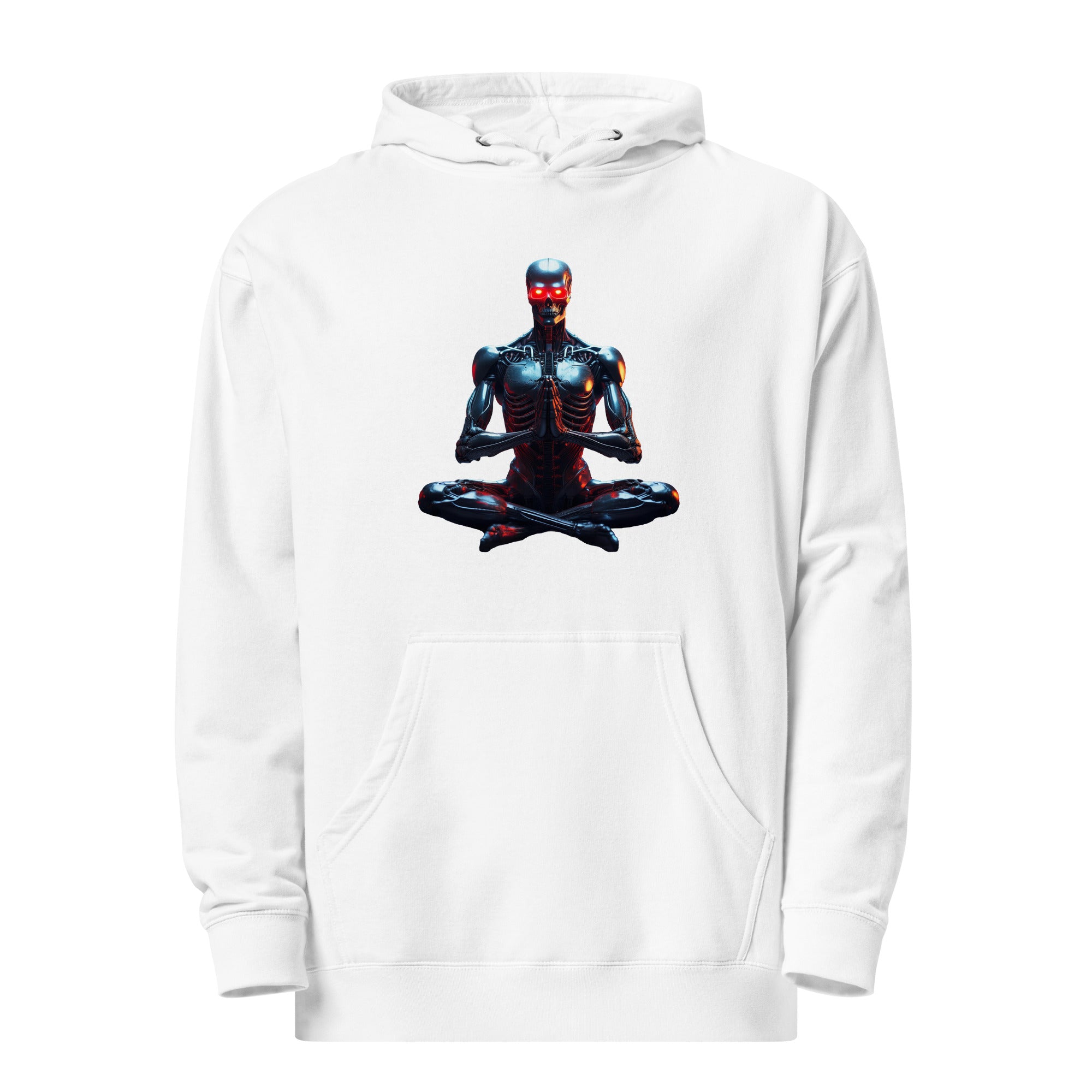 Terminator Buddha Unisex midweight hoodie