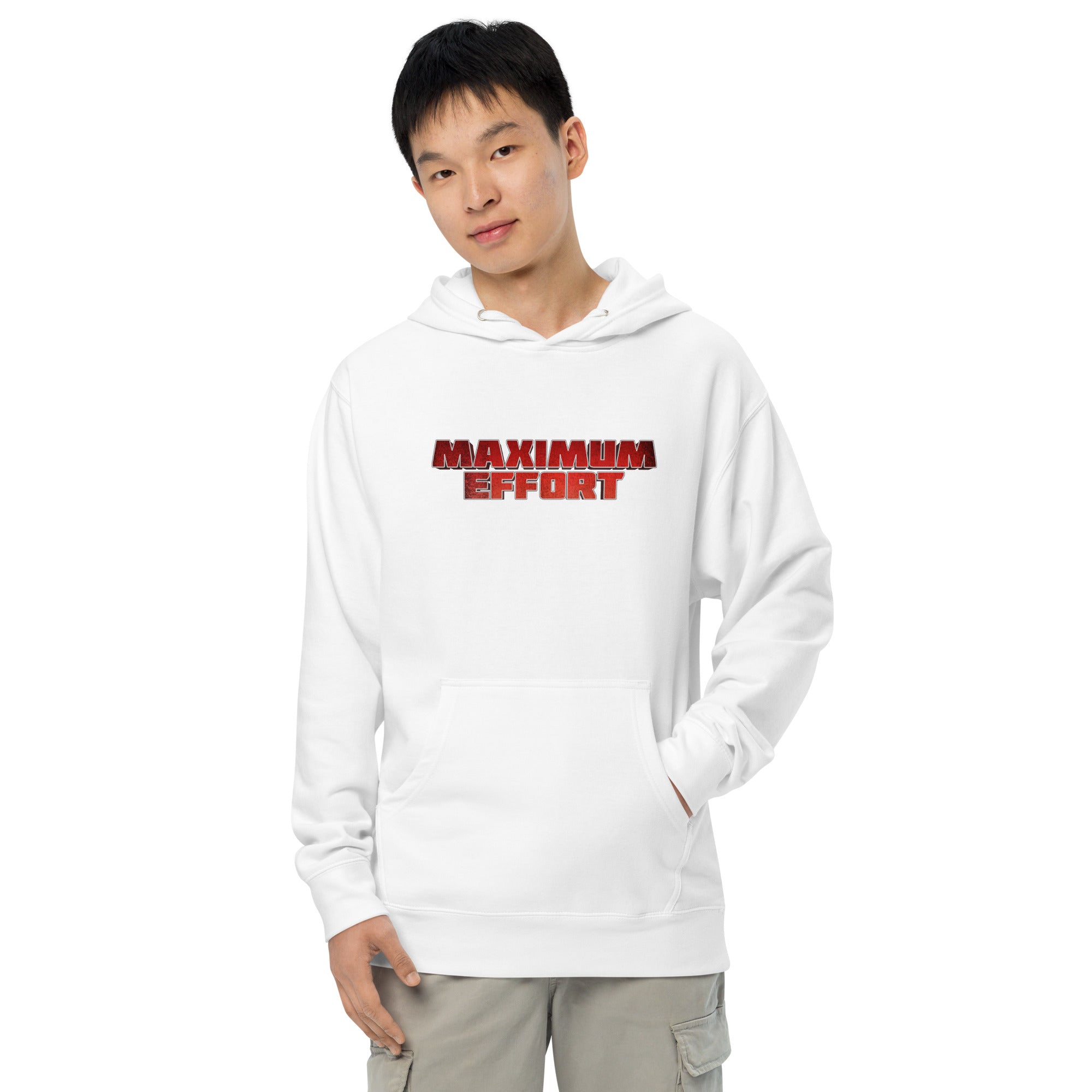 Maximum Effort Unisex midweight hoodie