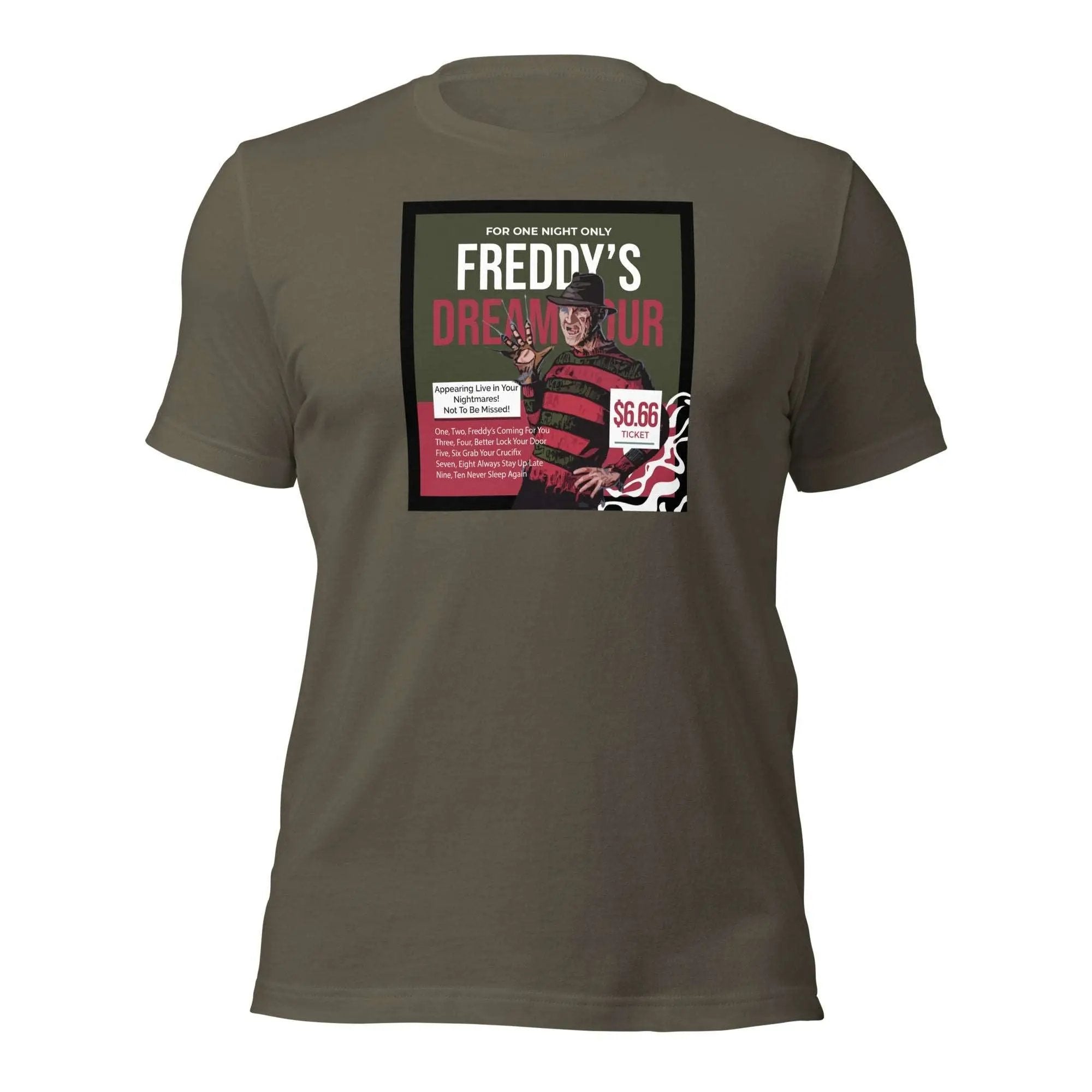 a t - shirt with a picture of a person on it
