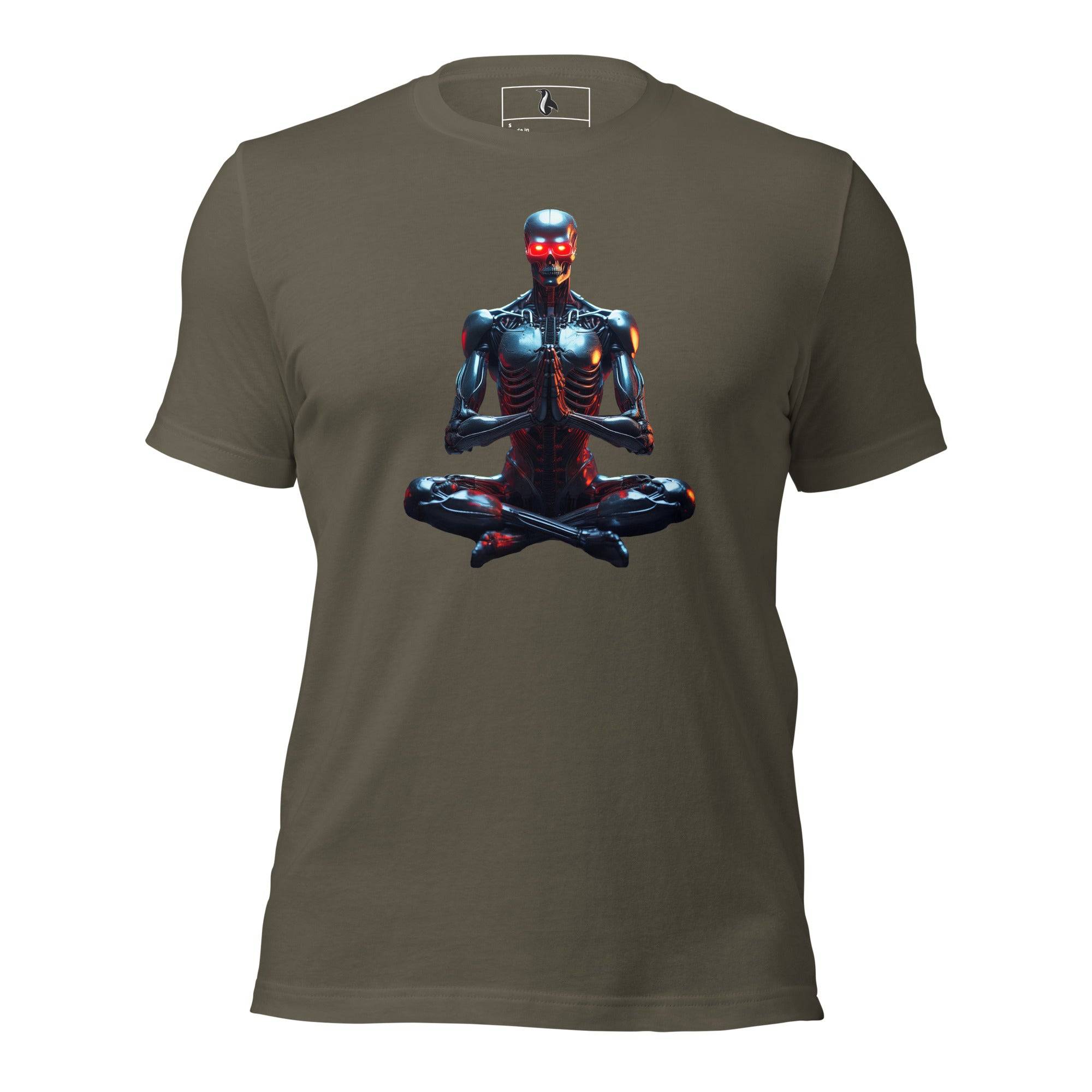 Terminator Buddha Unisex t-shirt