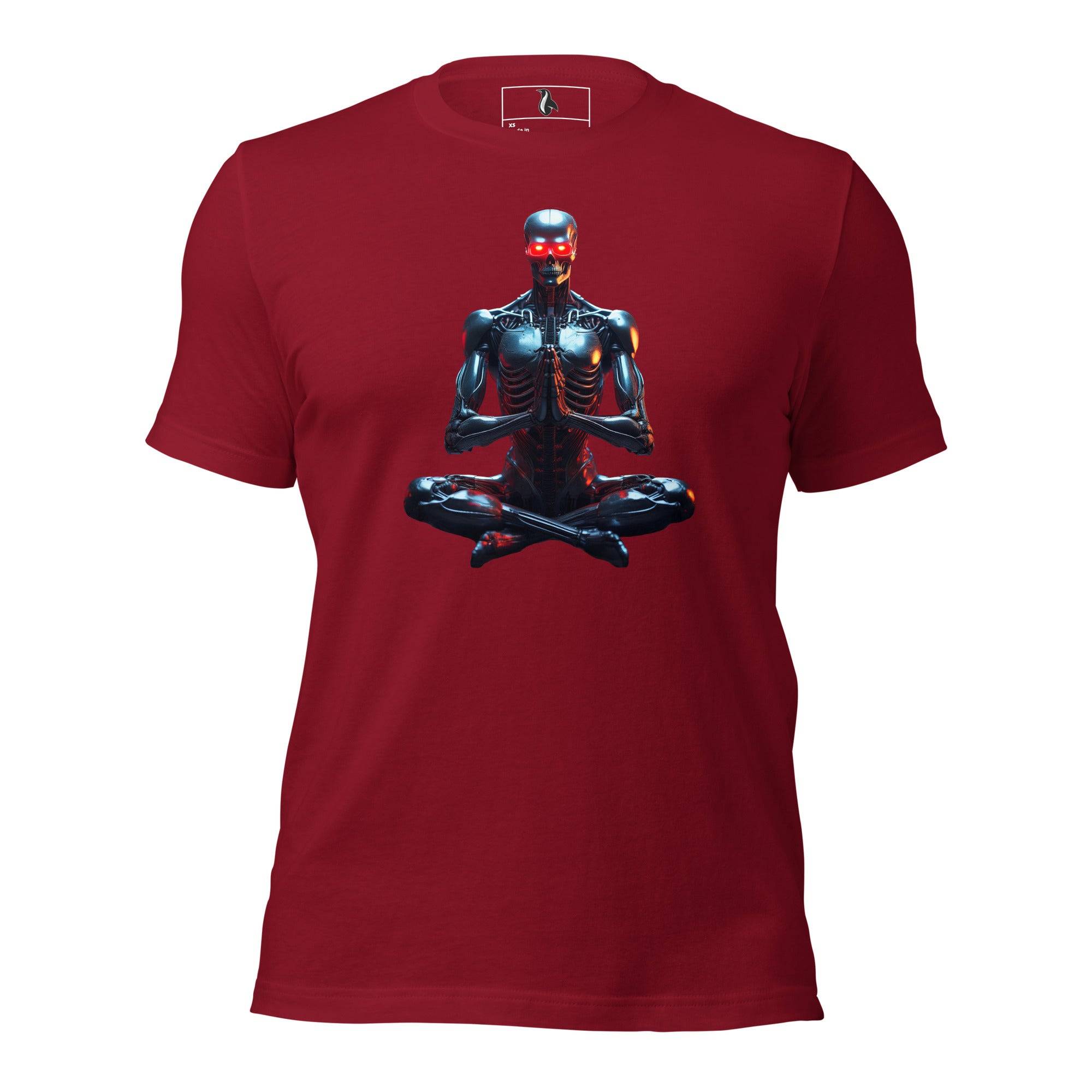 Terminator Buddha Unisex t-shirt