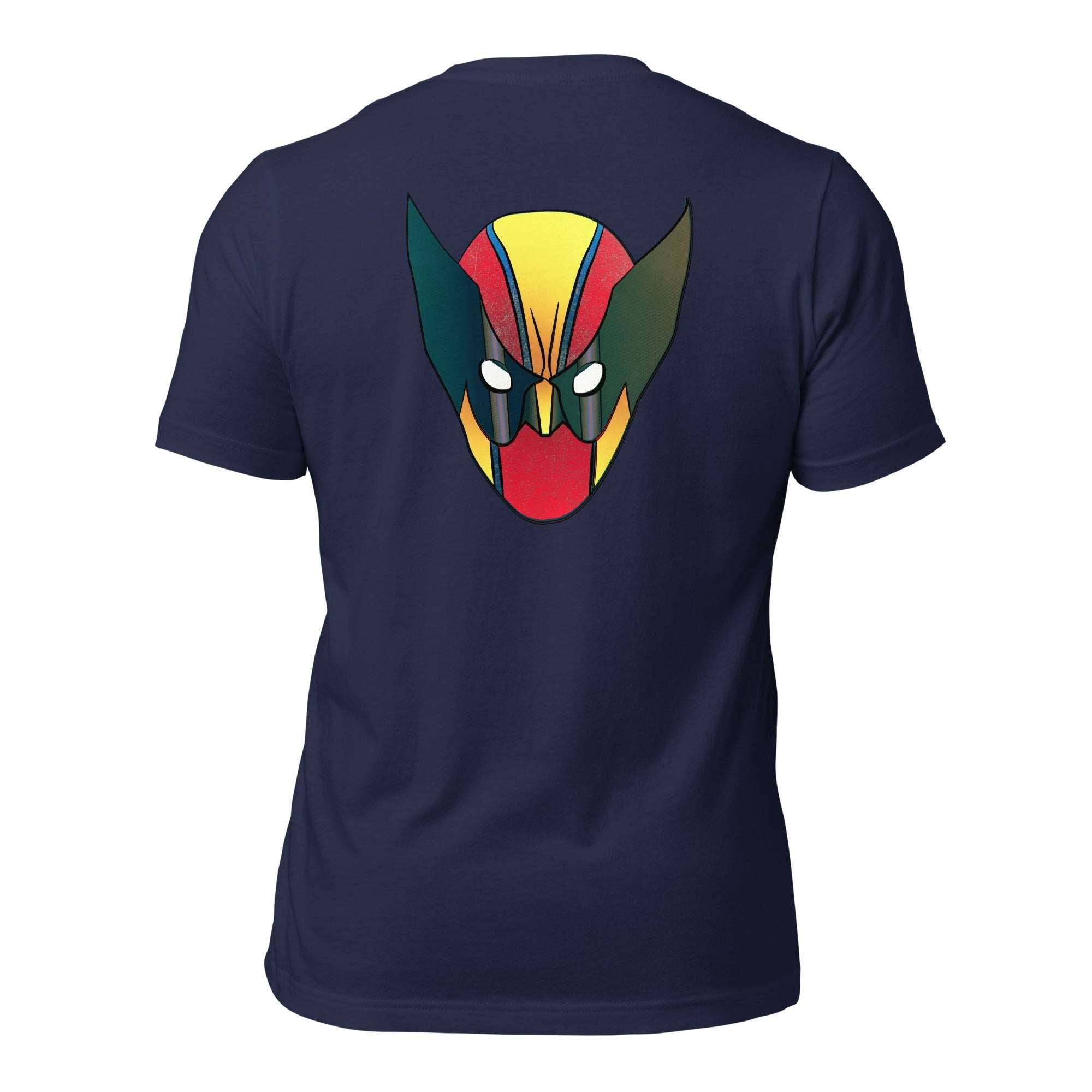 a women's t - shirt with an image of a demon's head