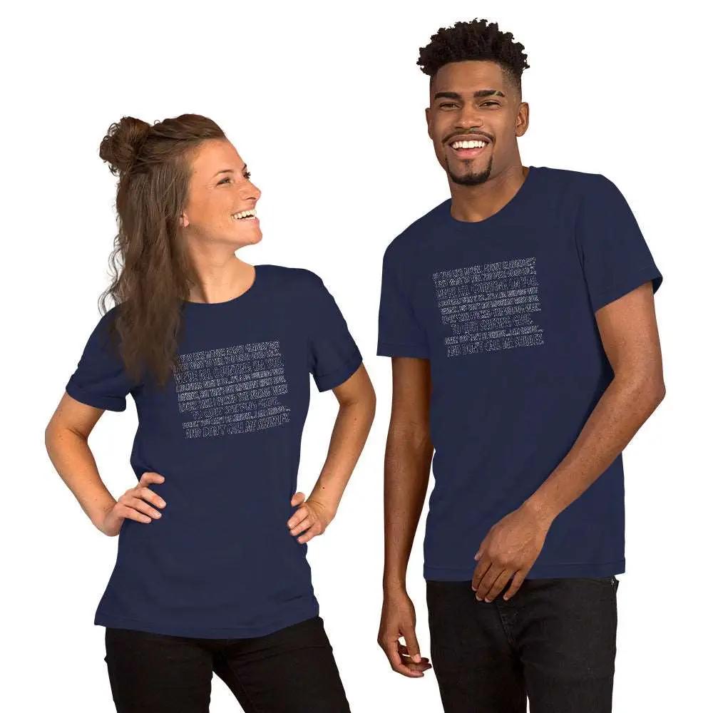a man and a woman standing next to each other
