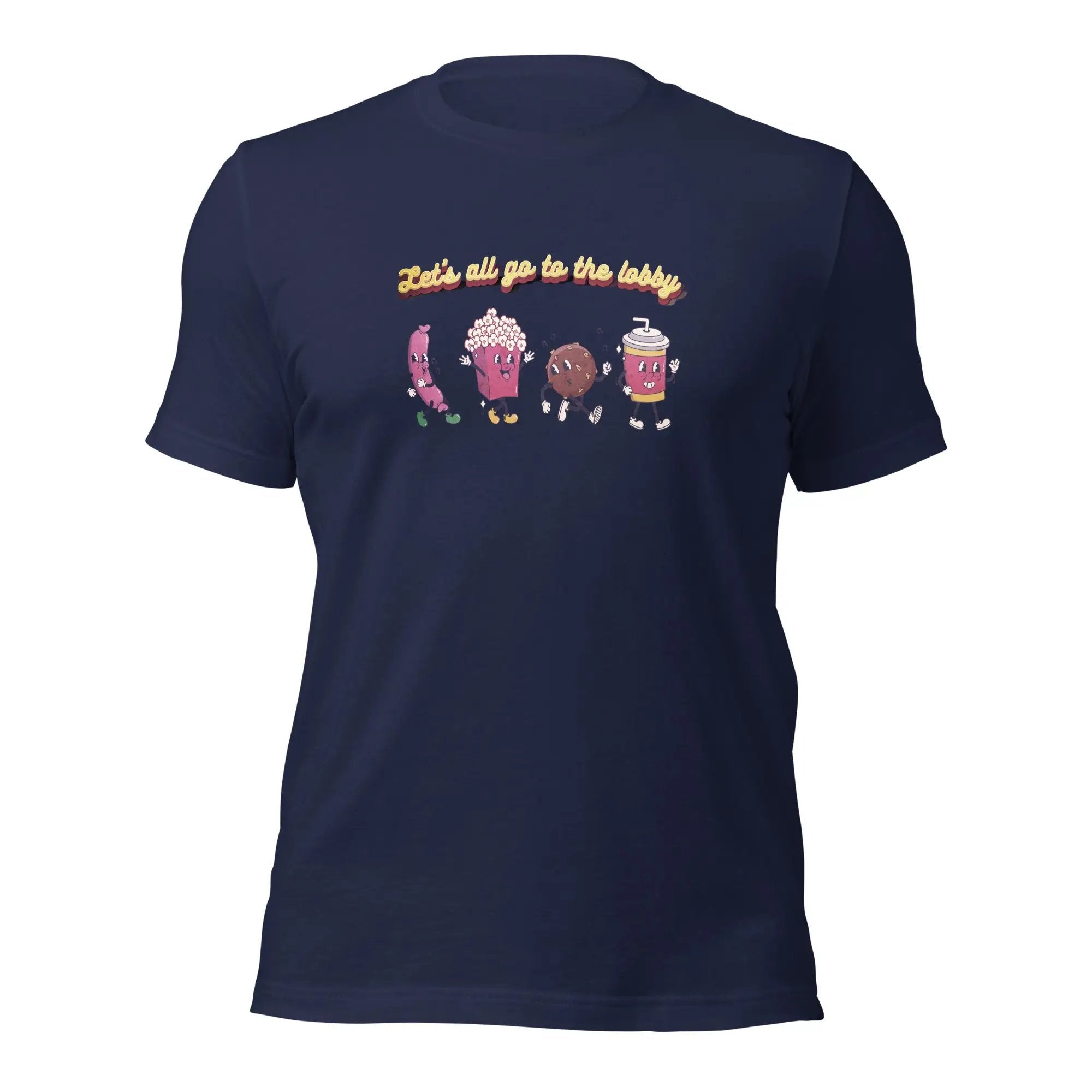 a t - shirt with three cartoon characters on it