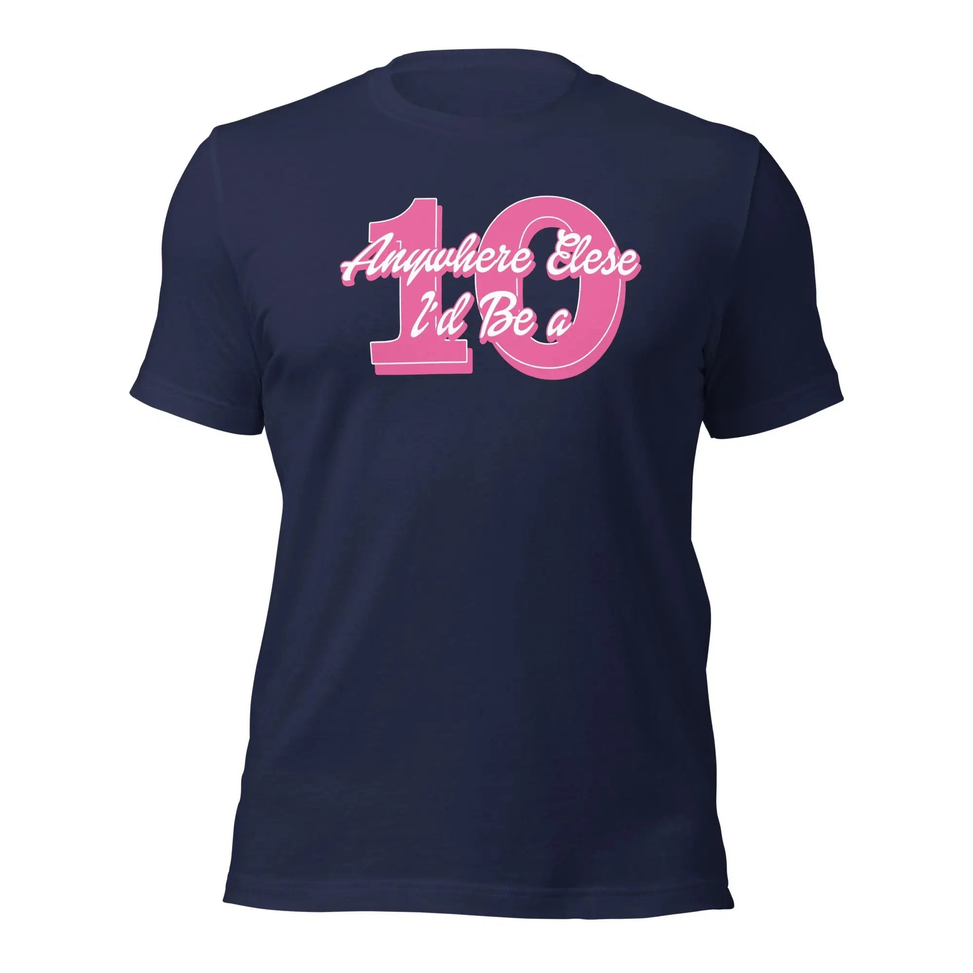 a navy t - shirt with pink lettering that says,'i ammerse