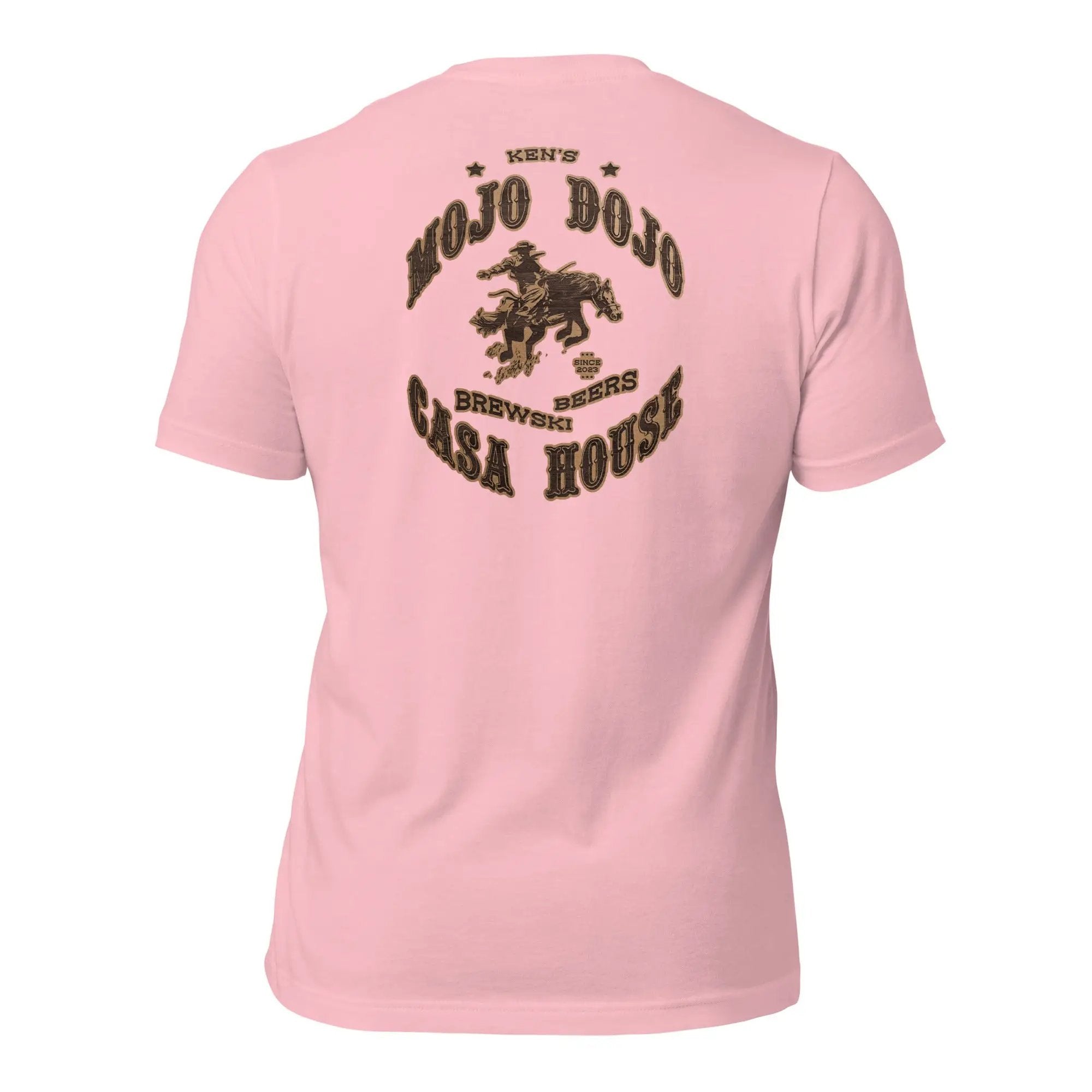 a pink t - shirt with a horse on it