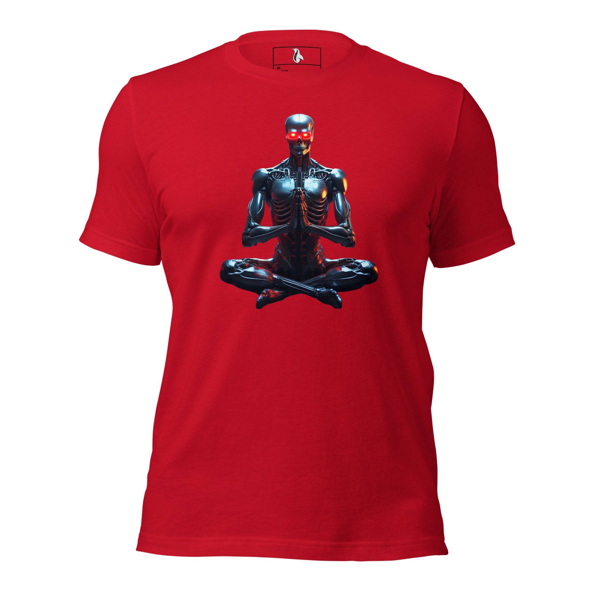 Terminator Buddha Unisex t-shirt