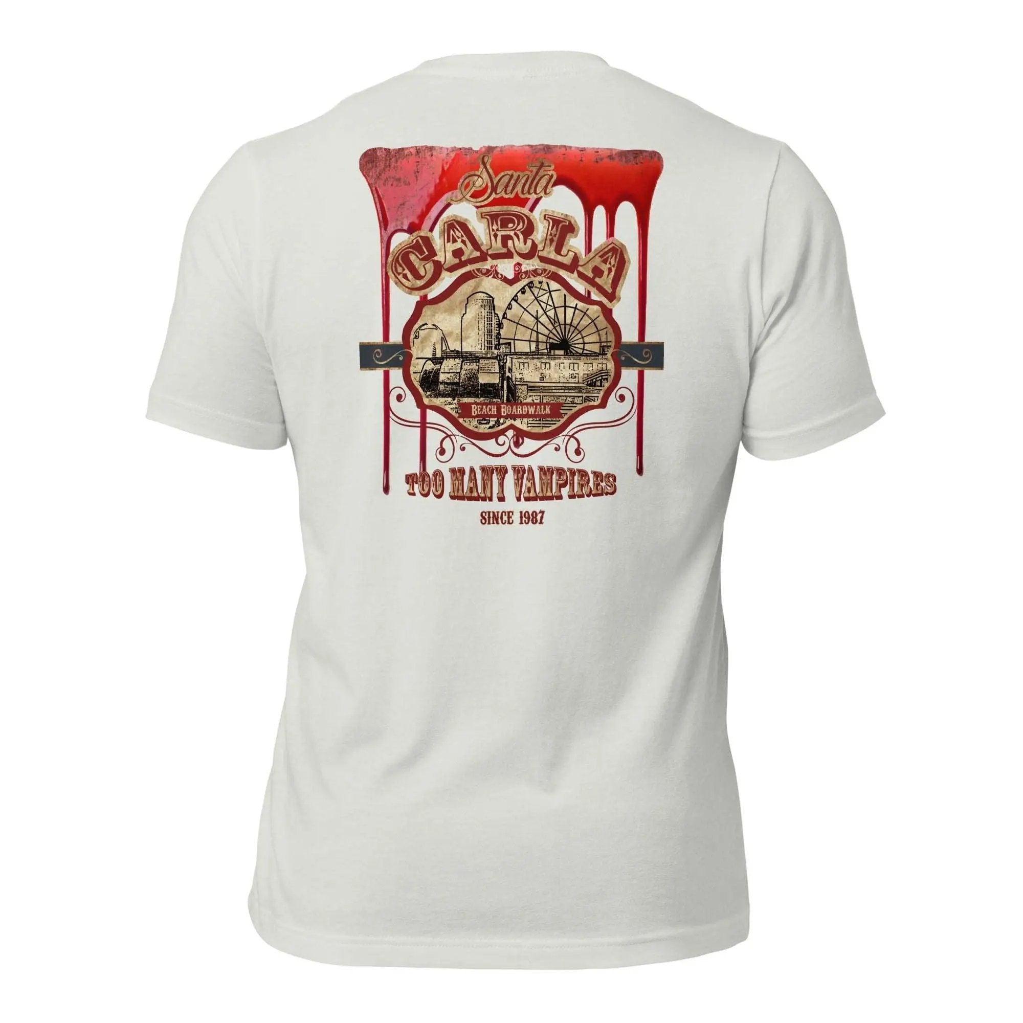 Santa Carla Unisex t-shirt (Back)