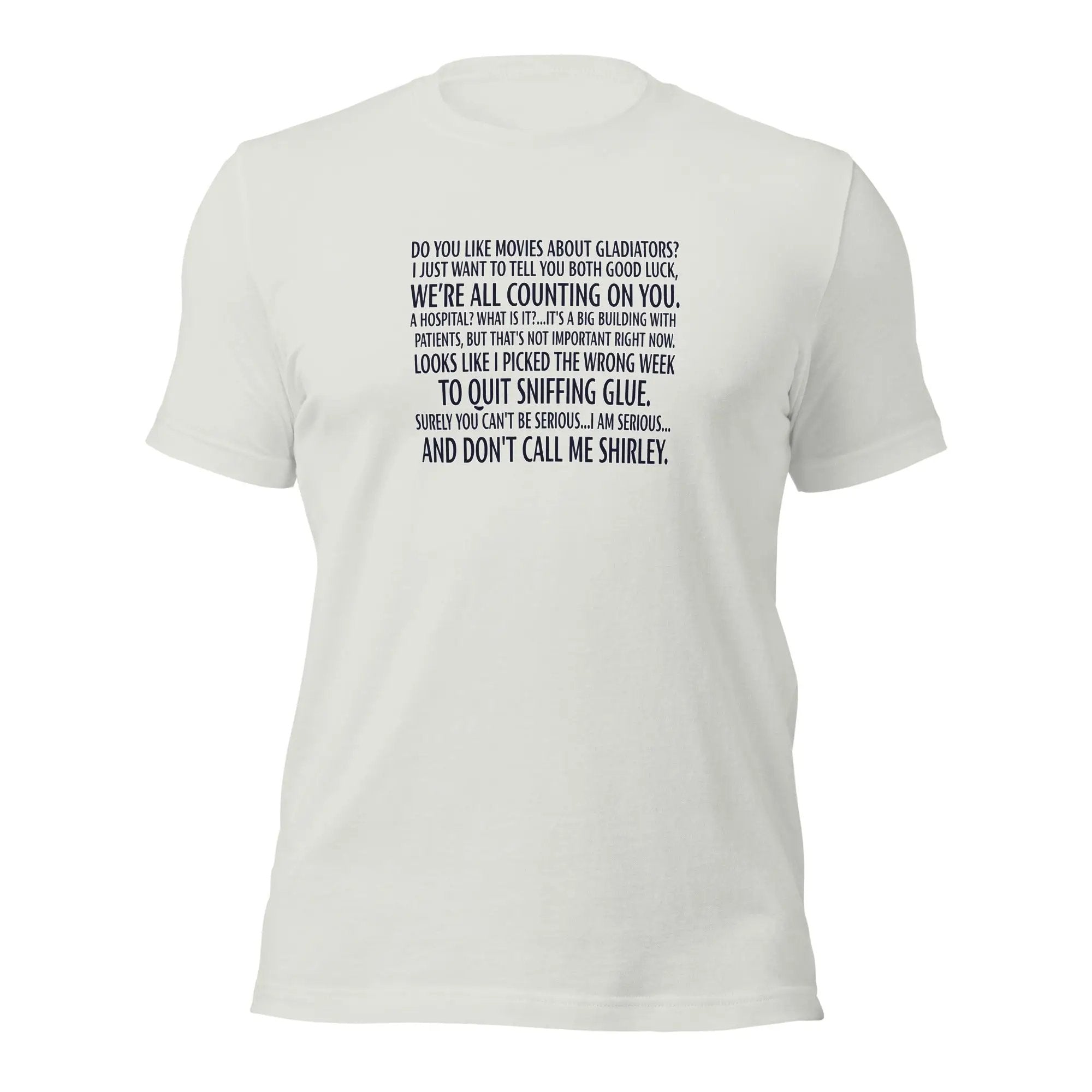 a white t - shirt with a poem written on it