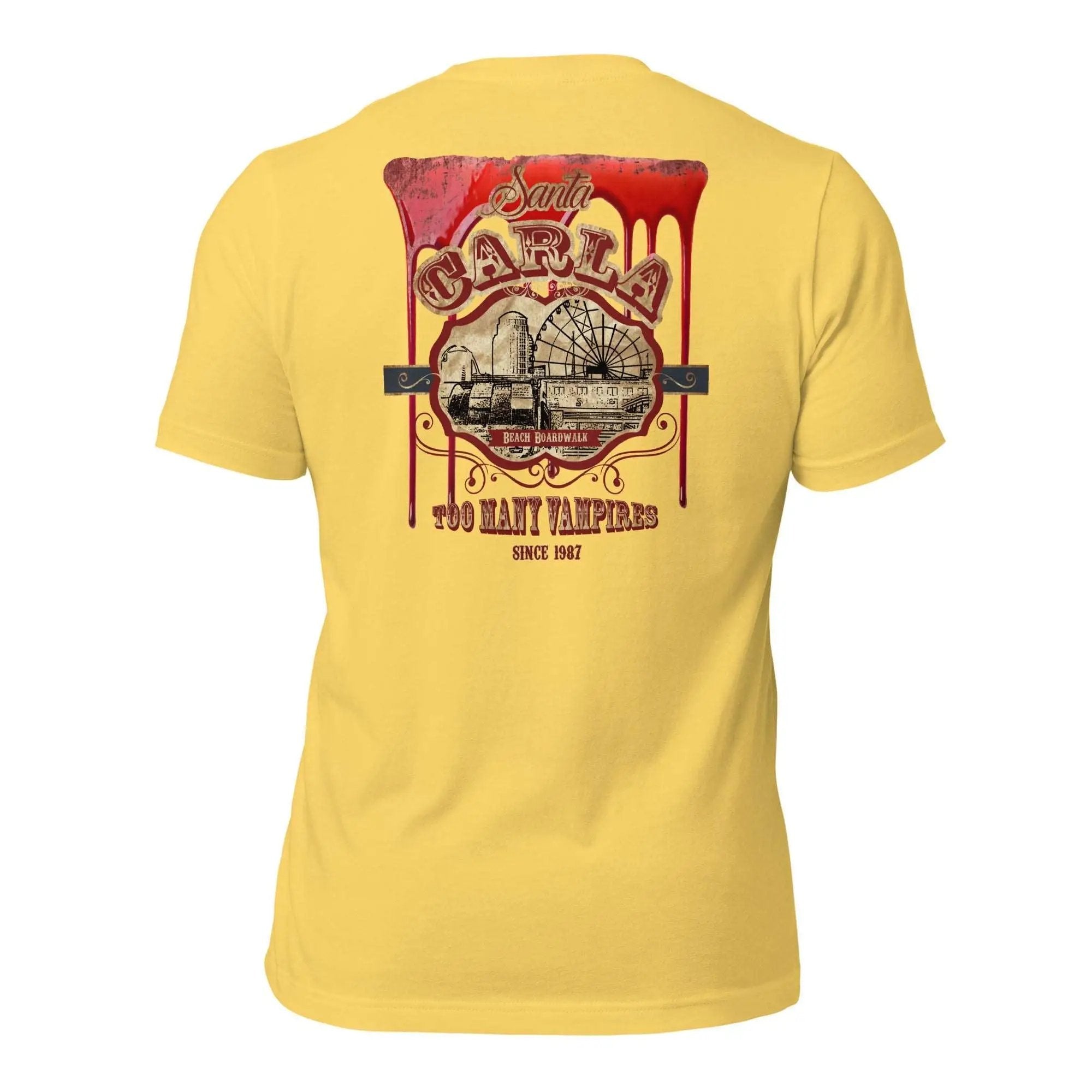 Santa Carla Unisex t-shirt (Back)