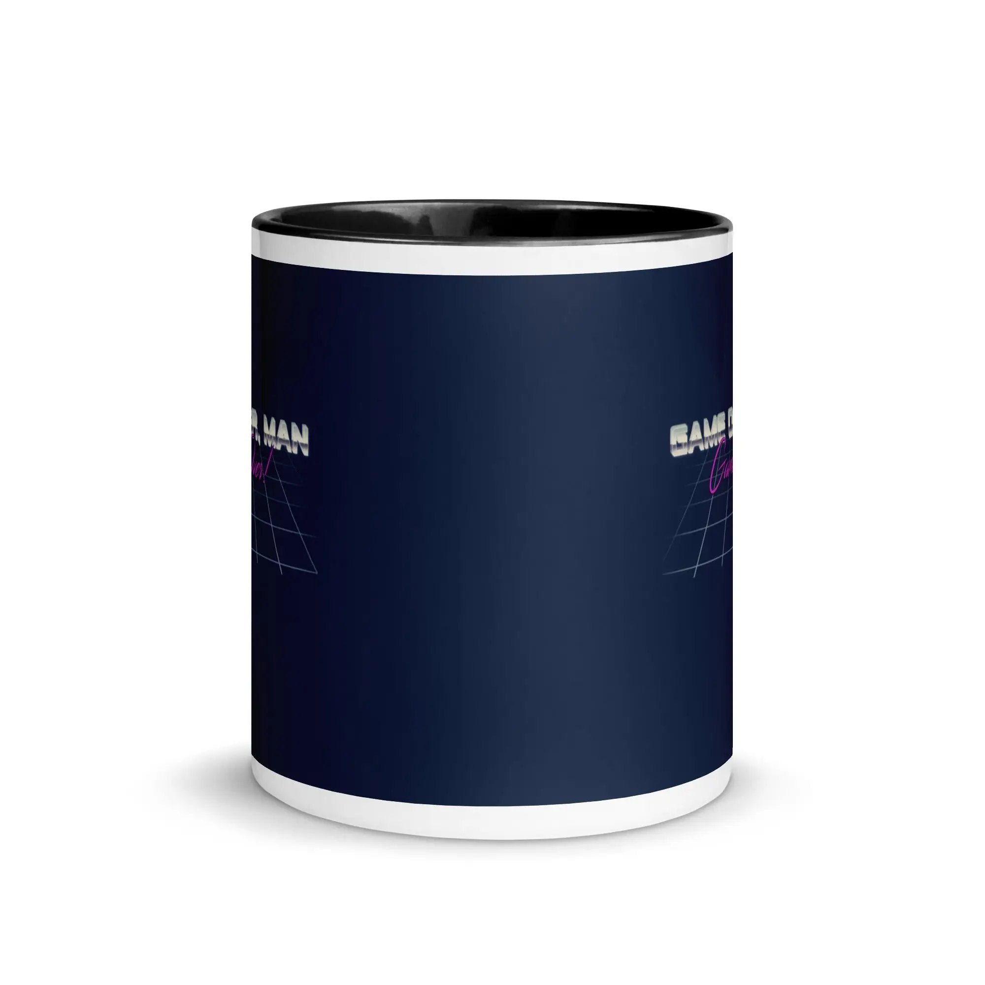 a black and white coffee mug with the word bali on it