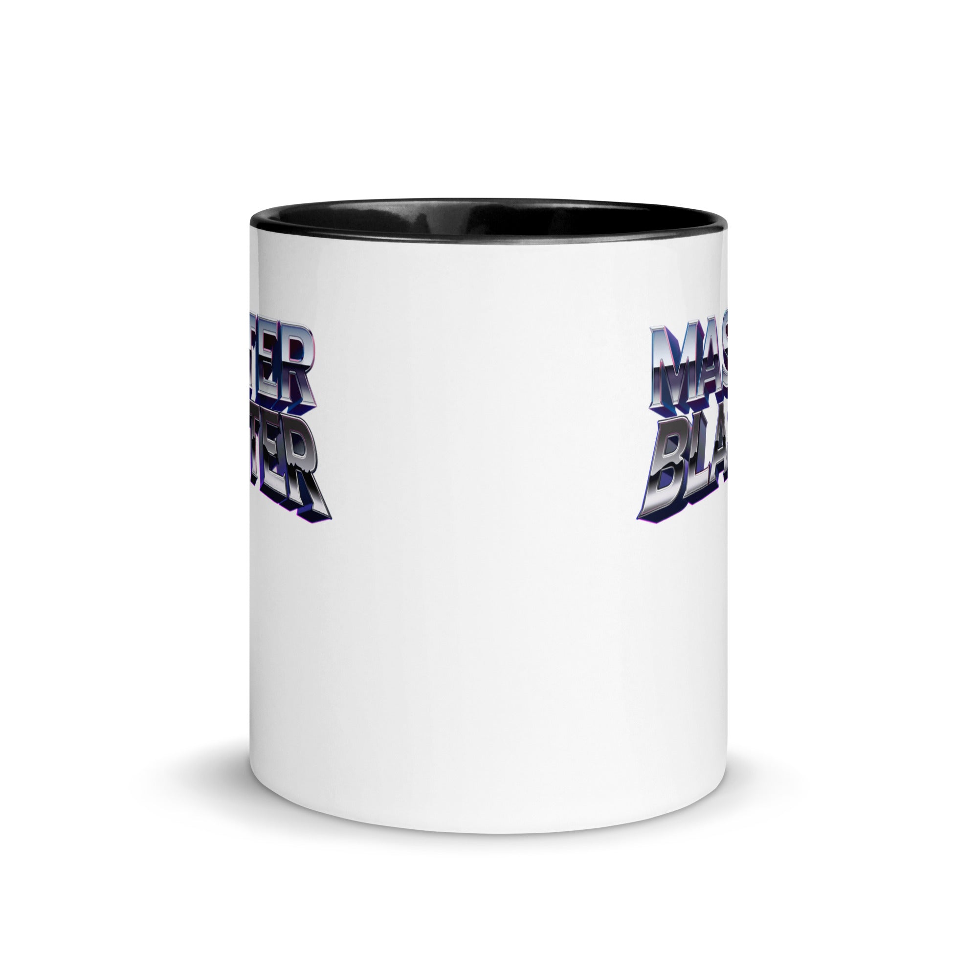 a white and black coffee mug with the words made in the usa on it