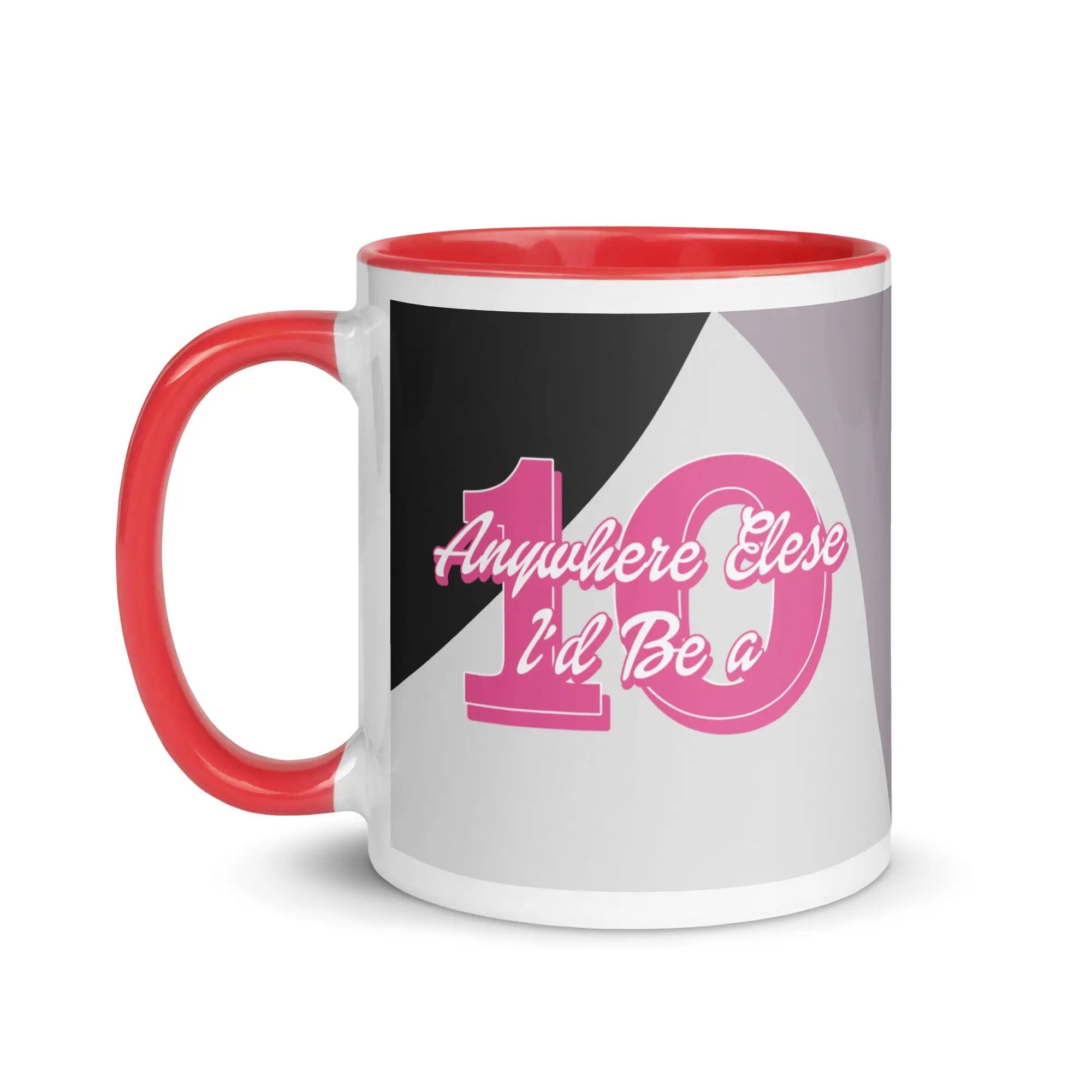 a red and white coffee mug with the number thirteen eleven eleven eleven eleven eleven eleven