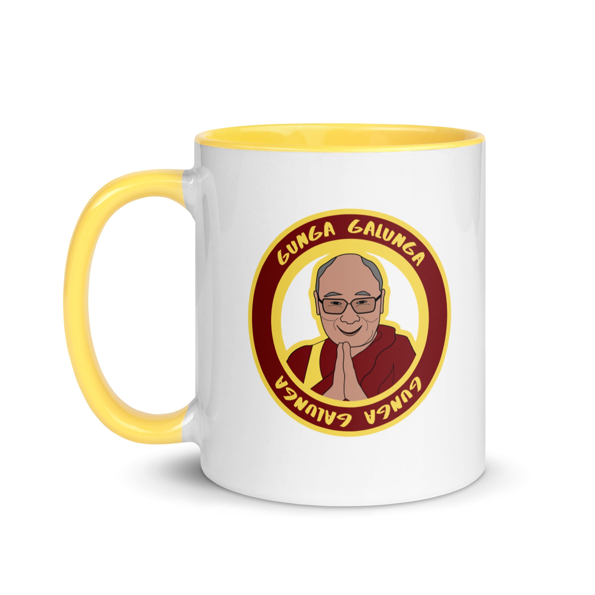 The Dali Lama Himself Mug with Color Inside