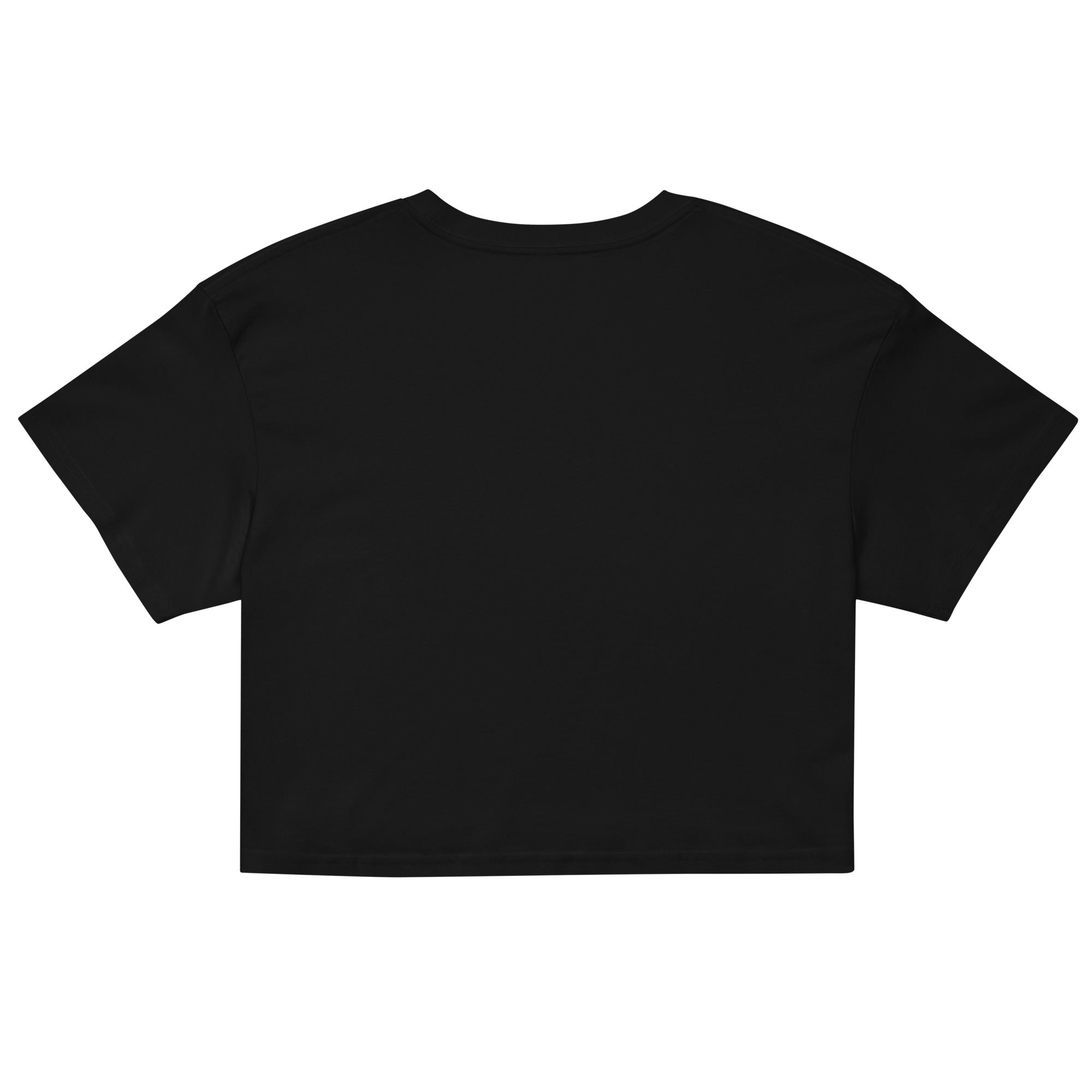 a black t - shirt on a white background