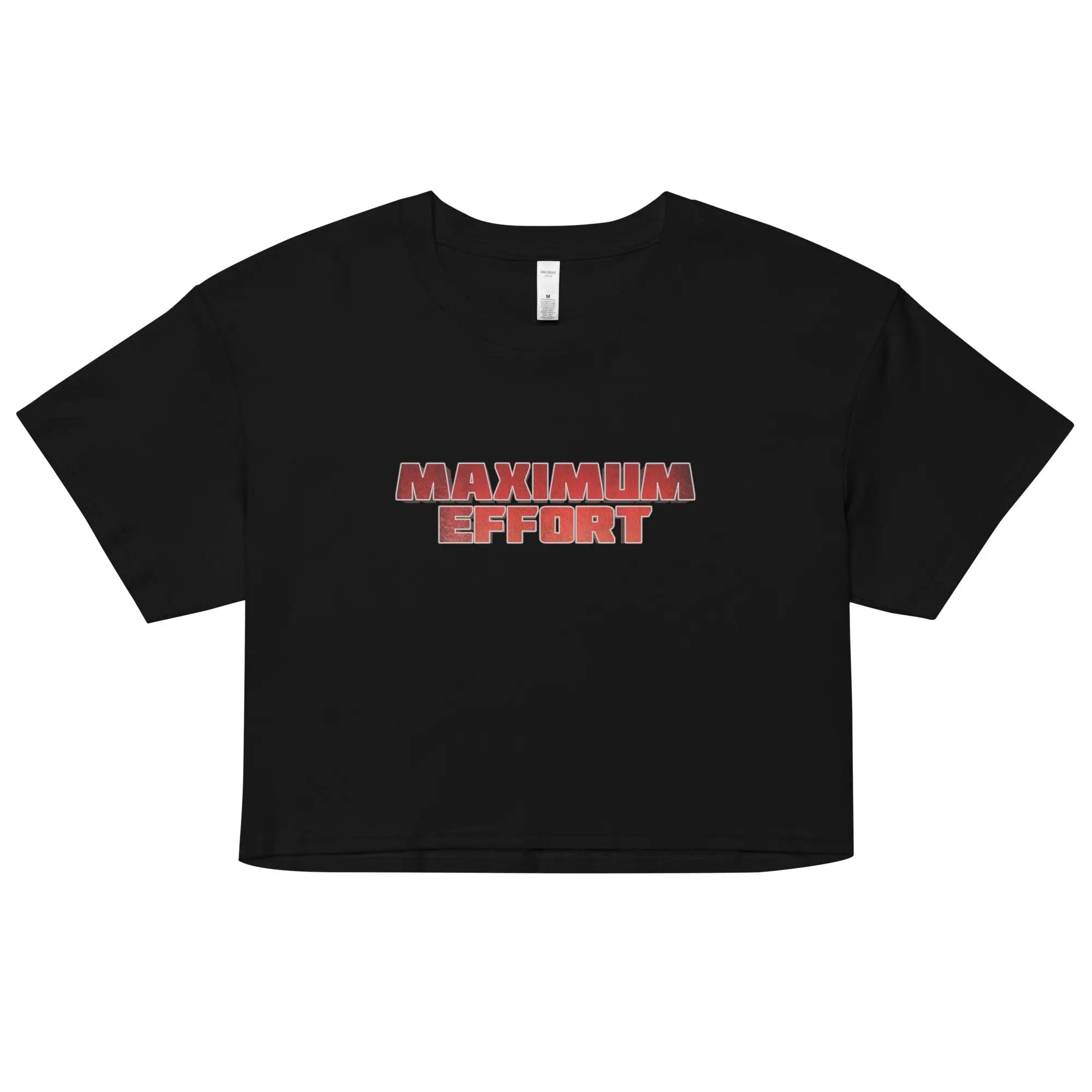 Maximum Effort Women’s crop top