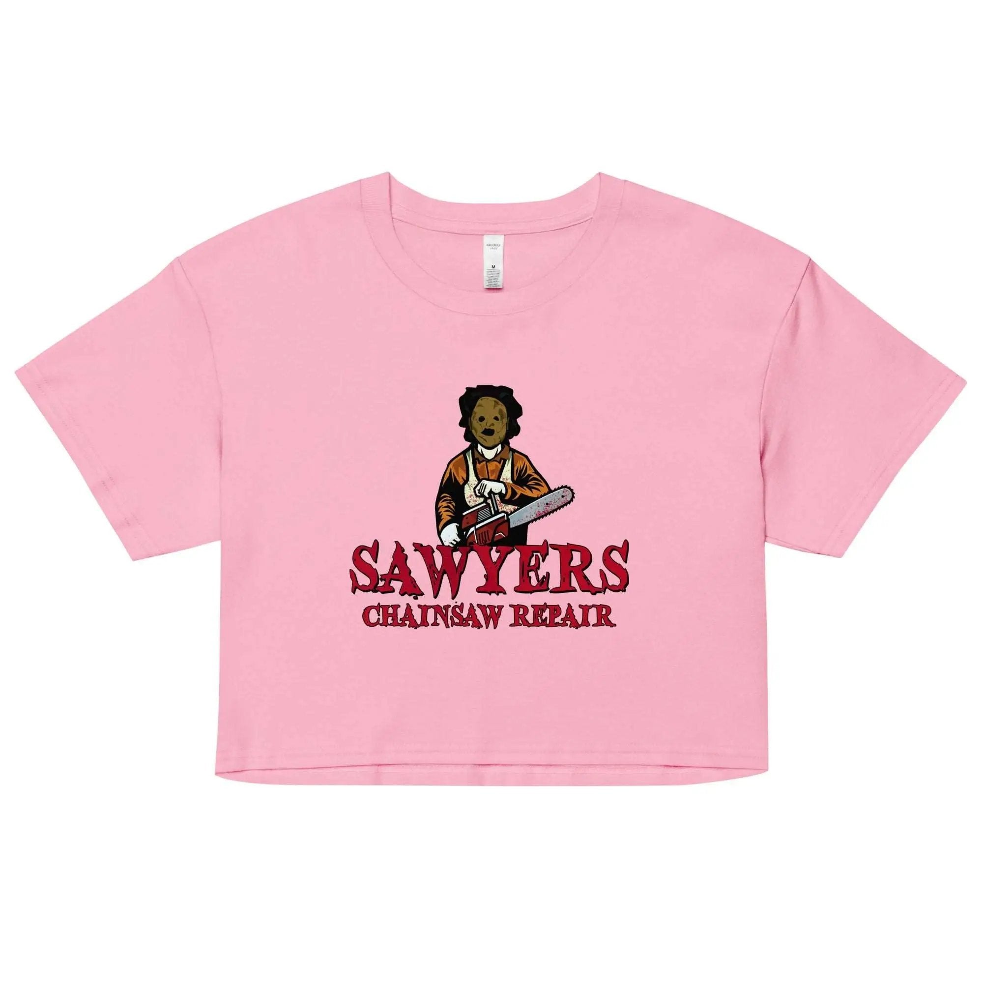 Sawyers Chainsaw Repair Women's crop top