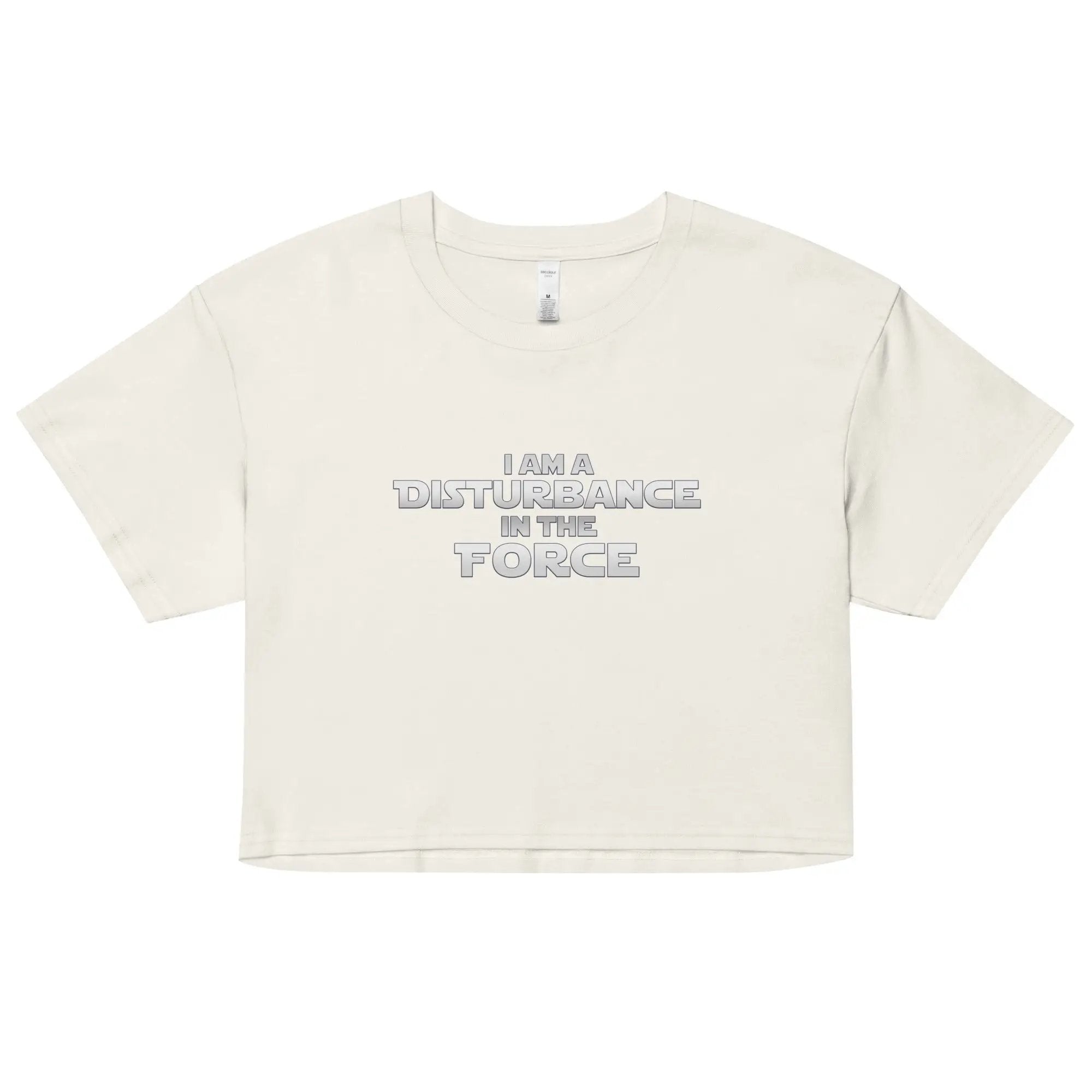 Disturbance In The Force Women’s crop top