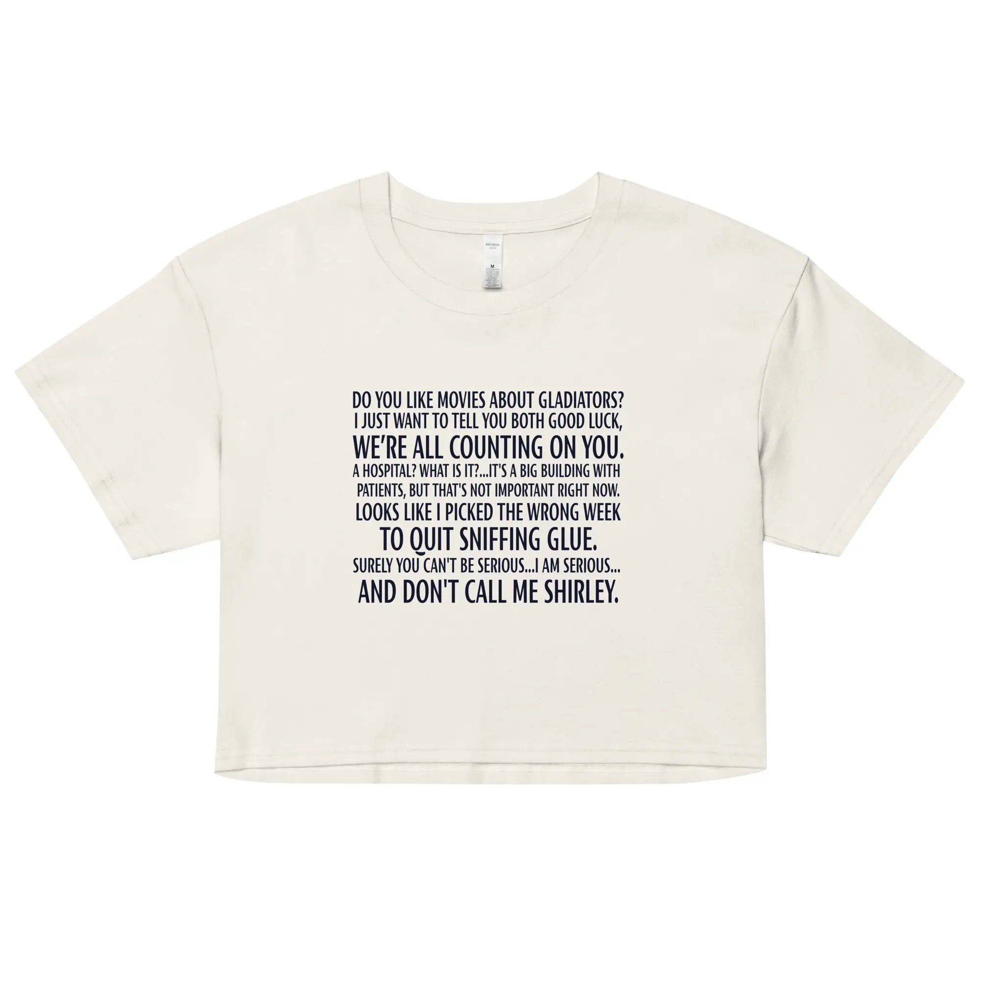 Airplane! Women’s crop top