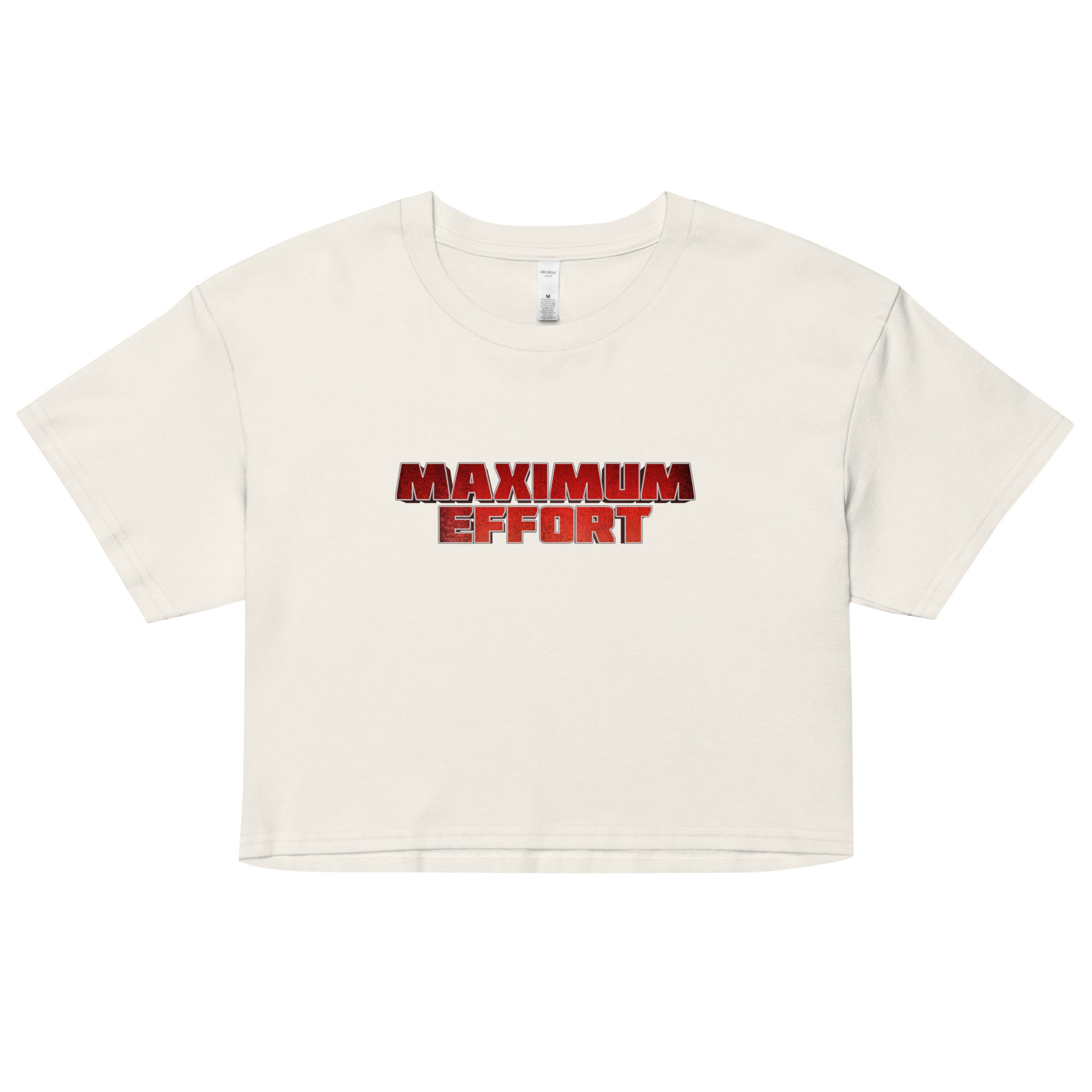 Maximum Effort Women’s crop top