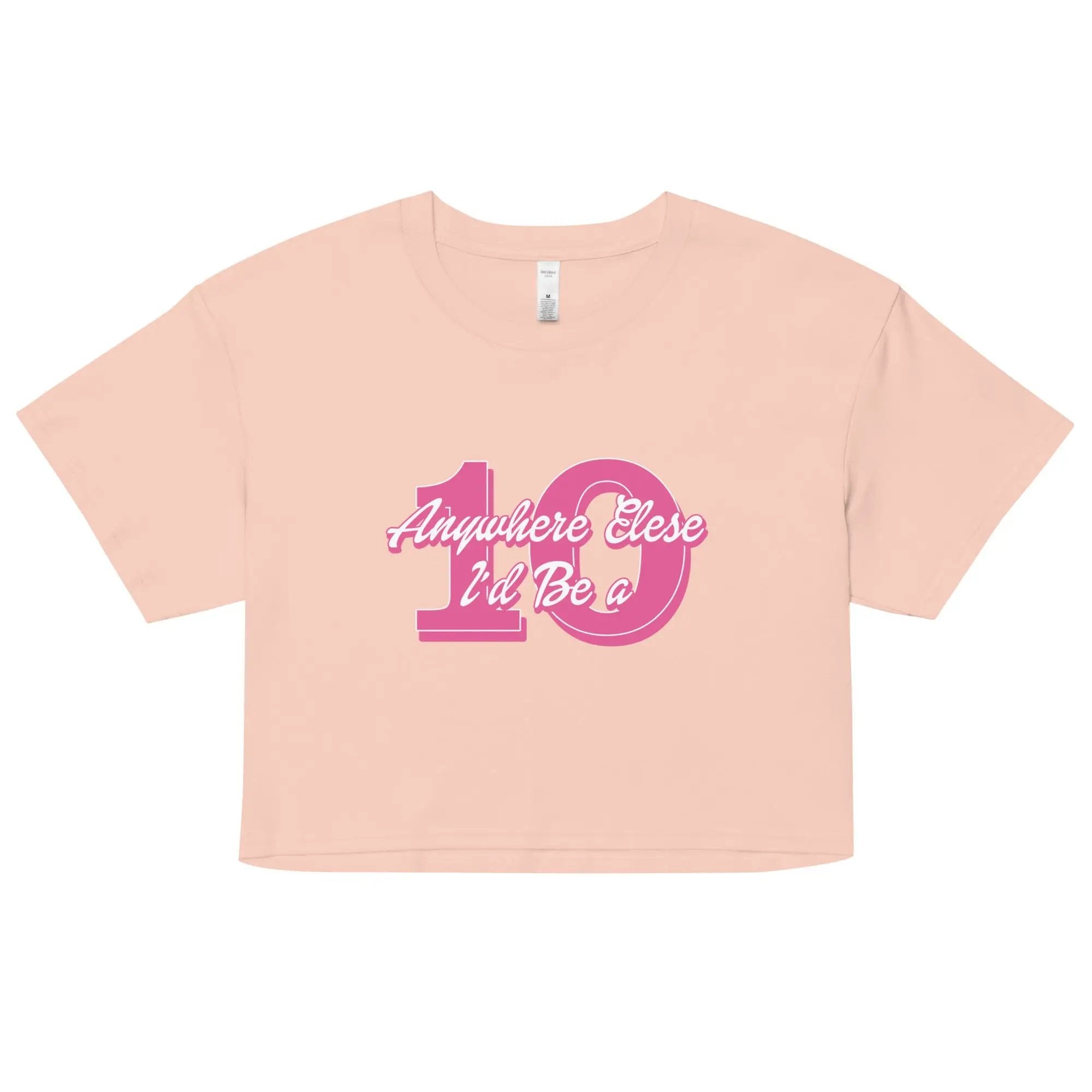 a pink t - shirt with the number one on it