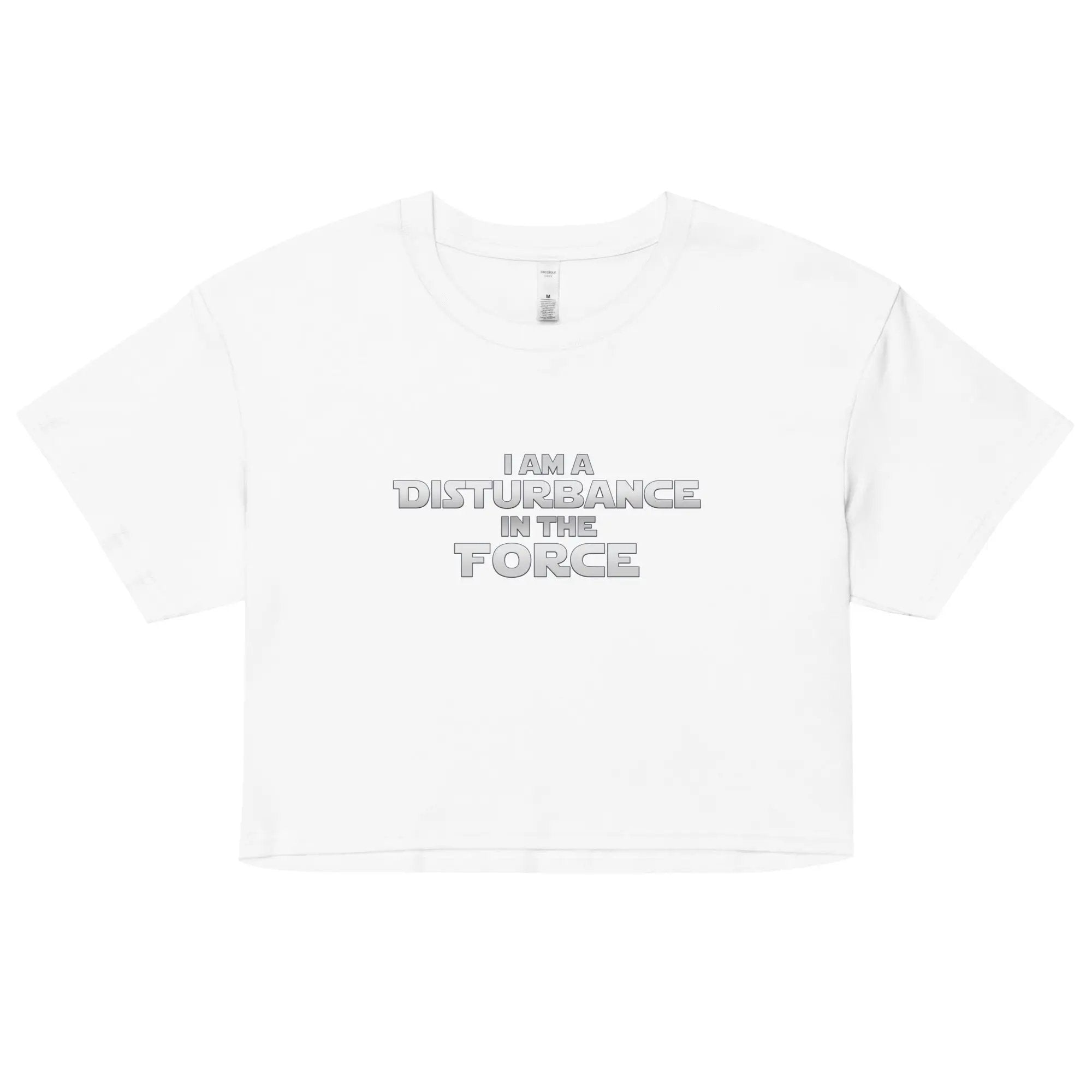 Disturbance In The Force Women’s crop top