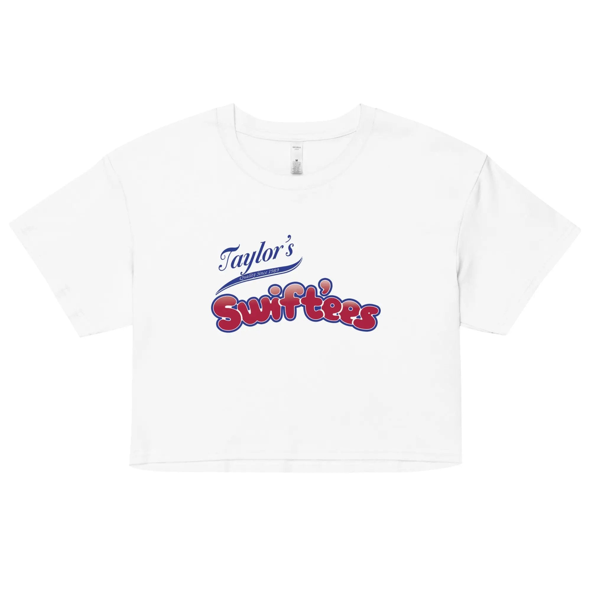 a white t - shirt with the words taylor's sunflowers on it