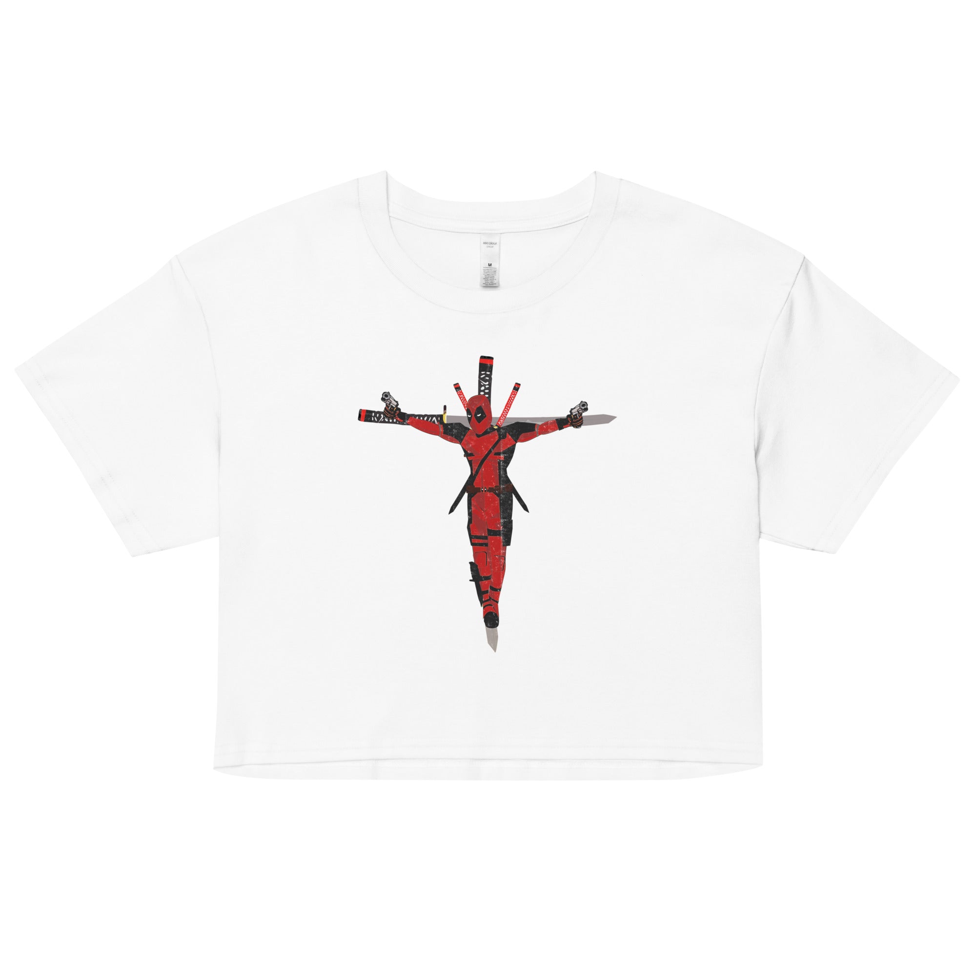 a t - shirt with a picture of jesus on it
