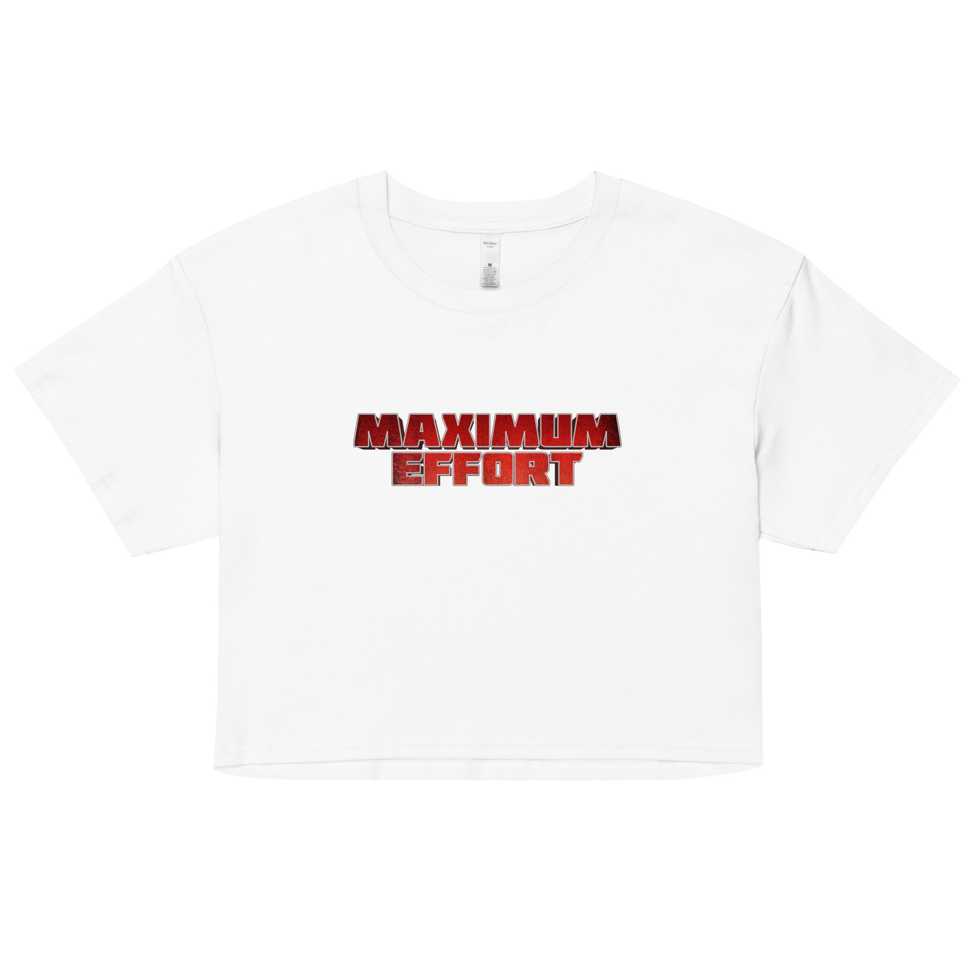 Maximum Effort Women’s crop top