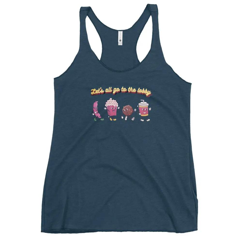 a women's tank top with the words, don't let the ugly