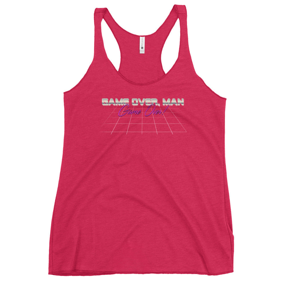 a women's tank top with the words san diego man on it