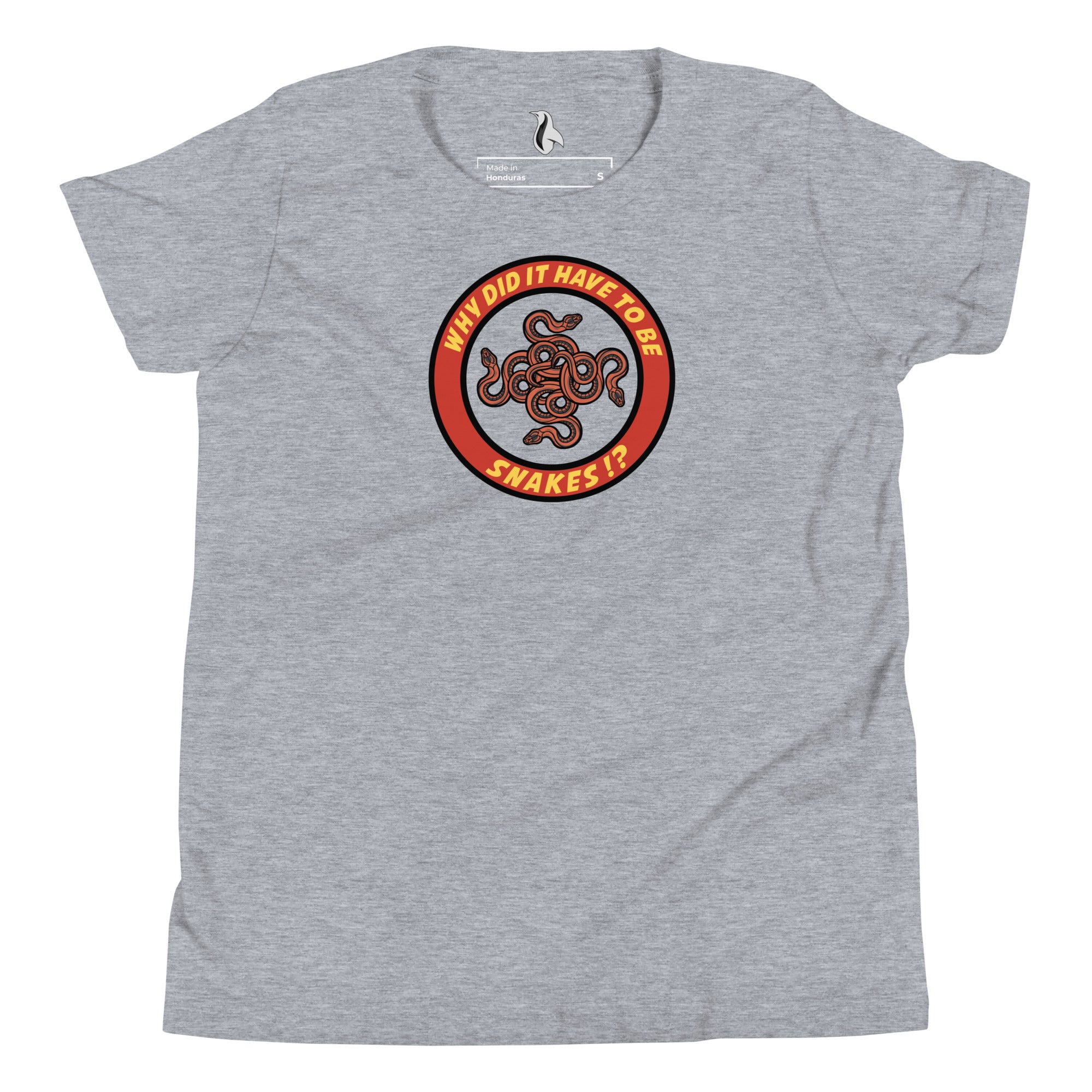 Why Did It Have To Be Snakes? Youth Short Sleeve T-Shirt