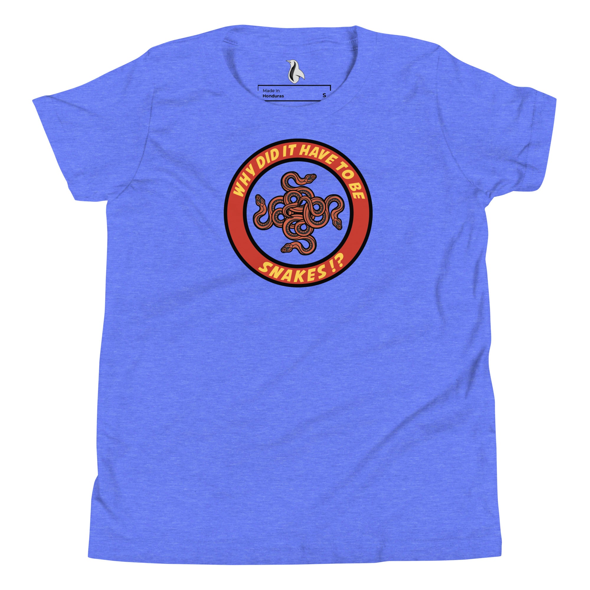 Why Did It Have To Be Snakes? Youth Short Sleeve T-Shirt