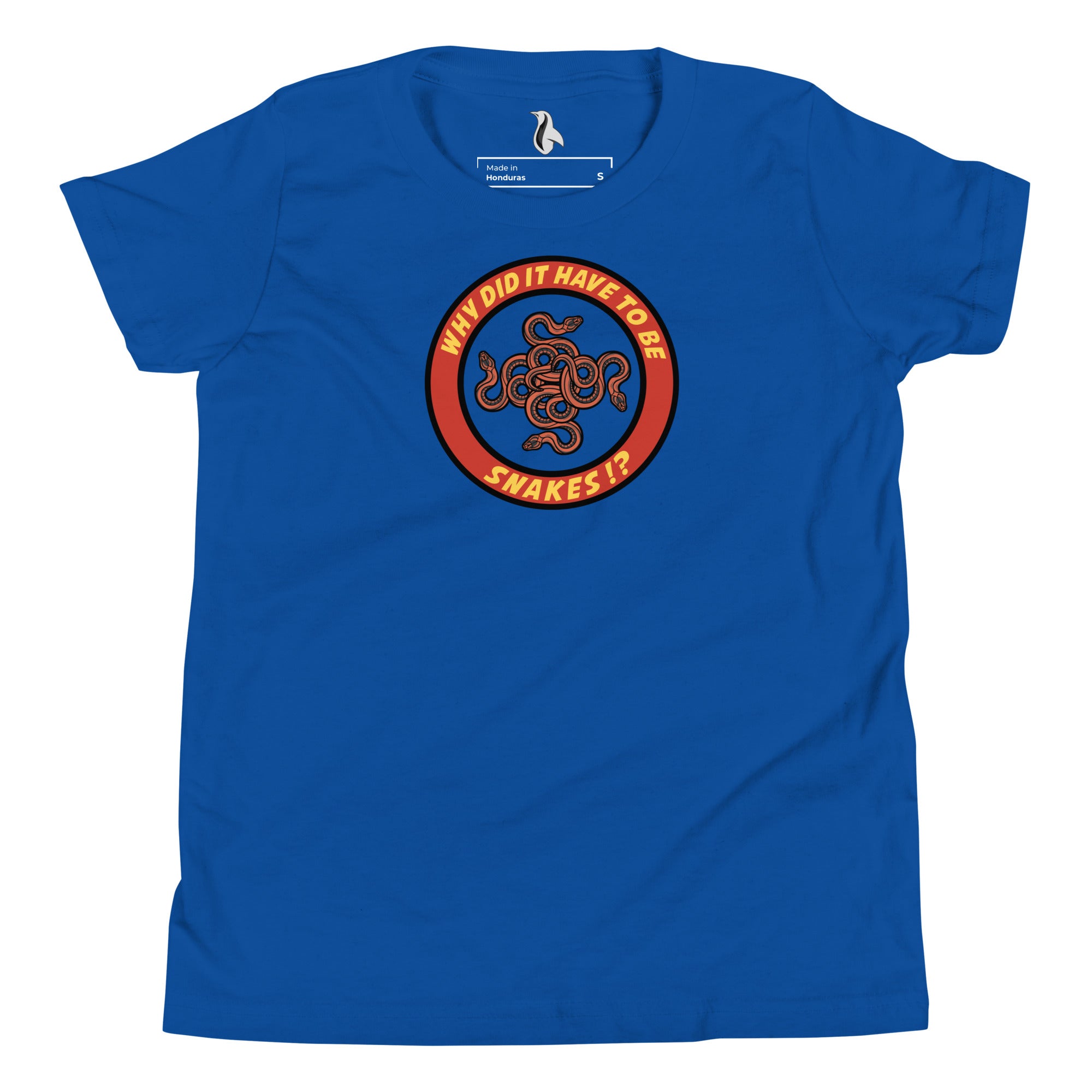 Why Did It Have To Be Snakes? Youth Short Sleeve T-Shirt