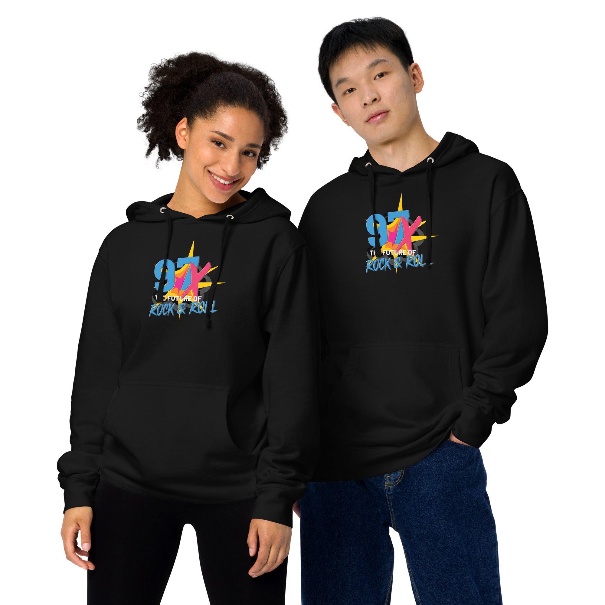 97x The Future Of Rock n Roll Unisex midweight hoodie VAWDesigns