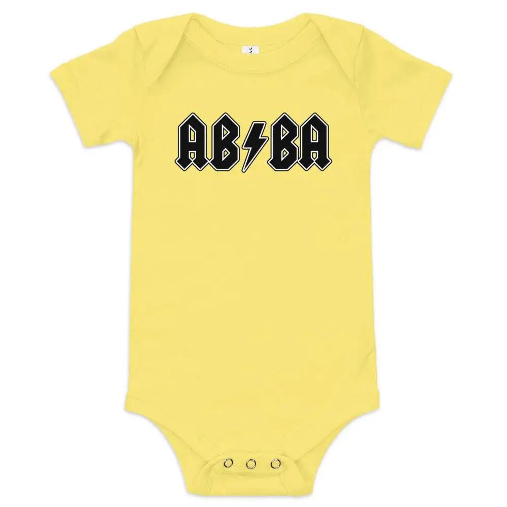 AB/BA Baby Onesie