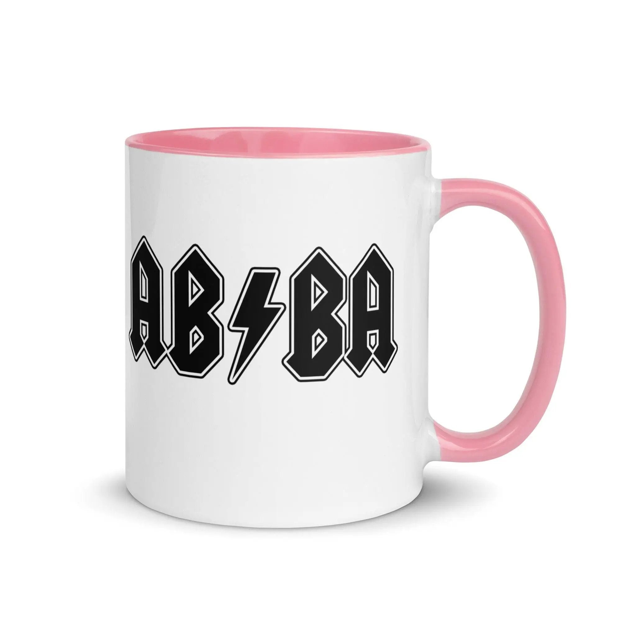 AB/BA Mug with Color Inside