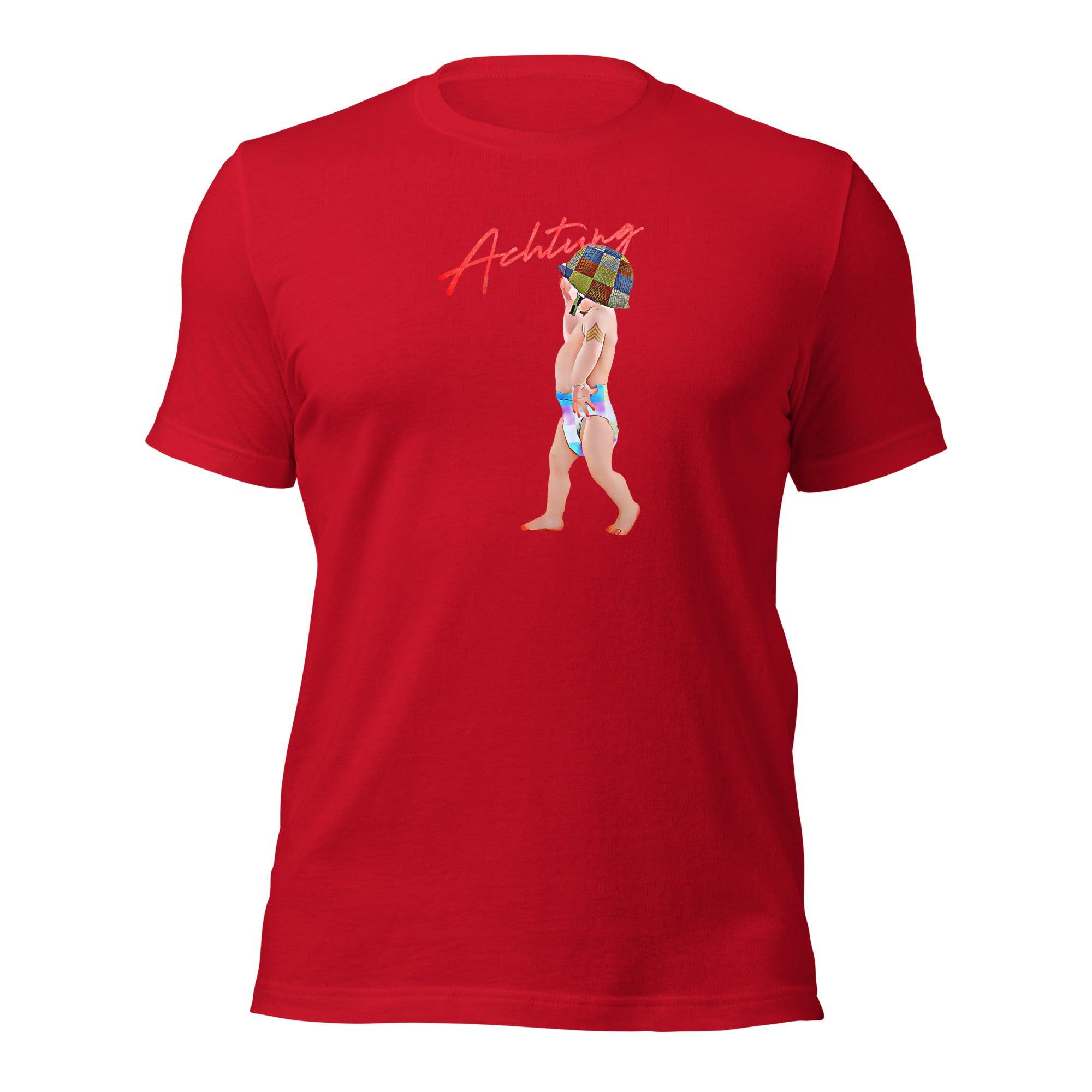 Achtung Baby Unisex t-shirt VAWDesigns