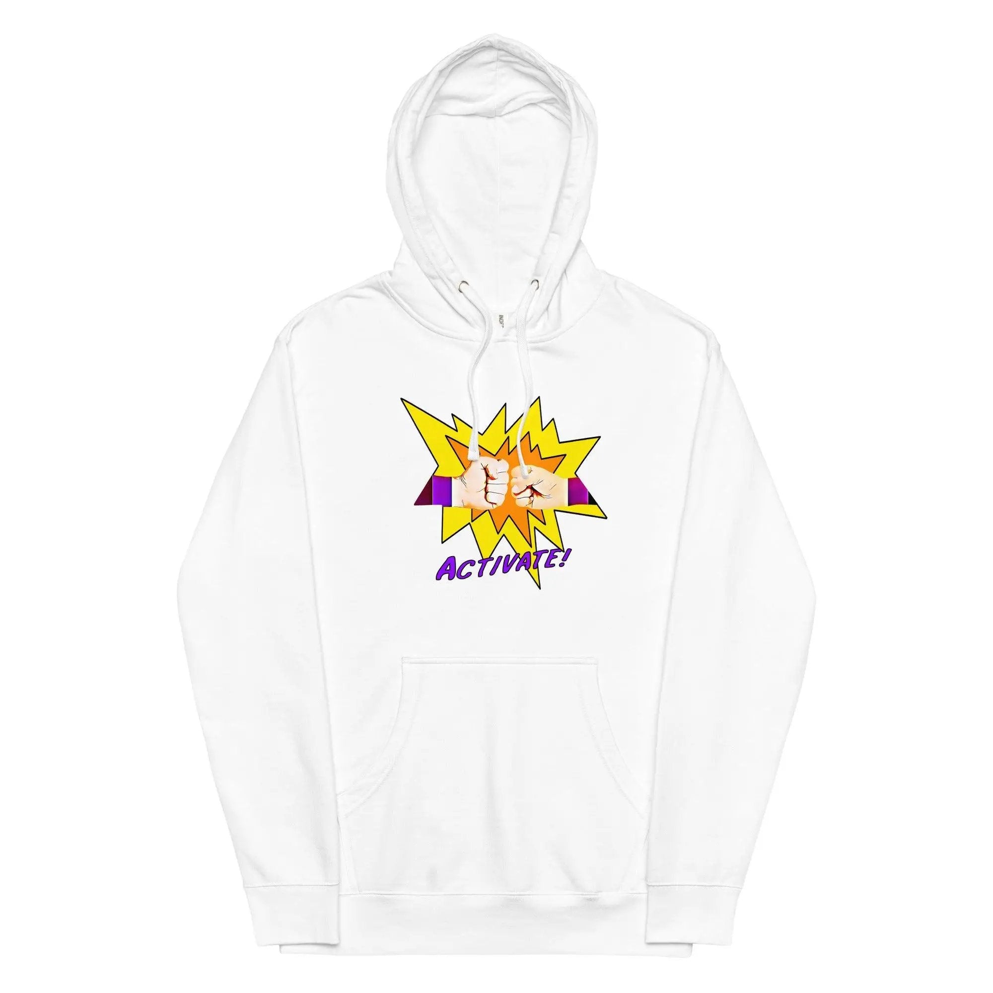 Activate! Unisex midweight hoodie